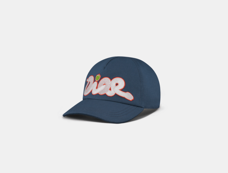 Dior × Kaws o1w1db11025 483C90 Size : OS / Hat / Cap in Navy Blue Size ONE SIZE - 2 Thumbnail