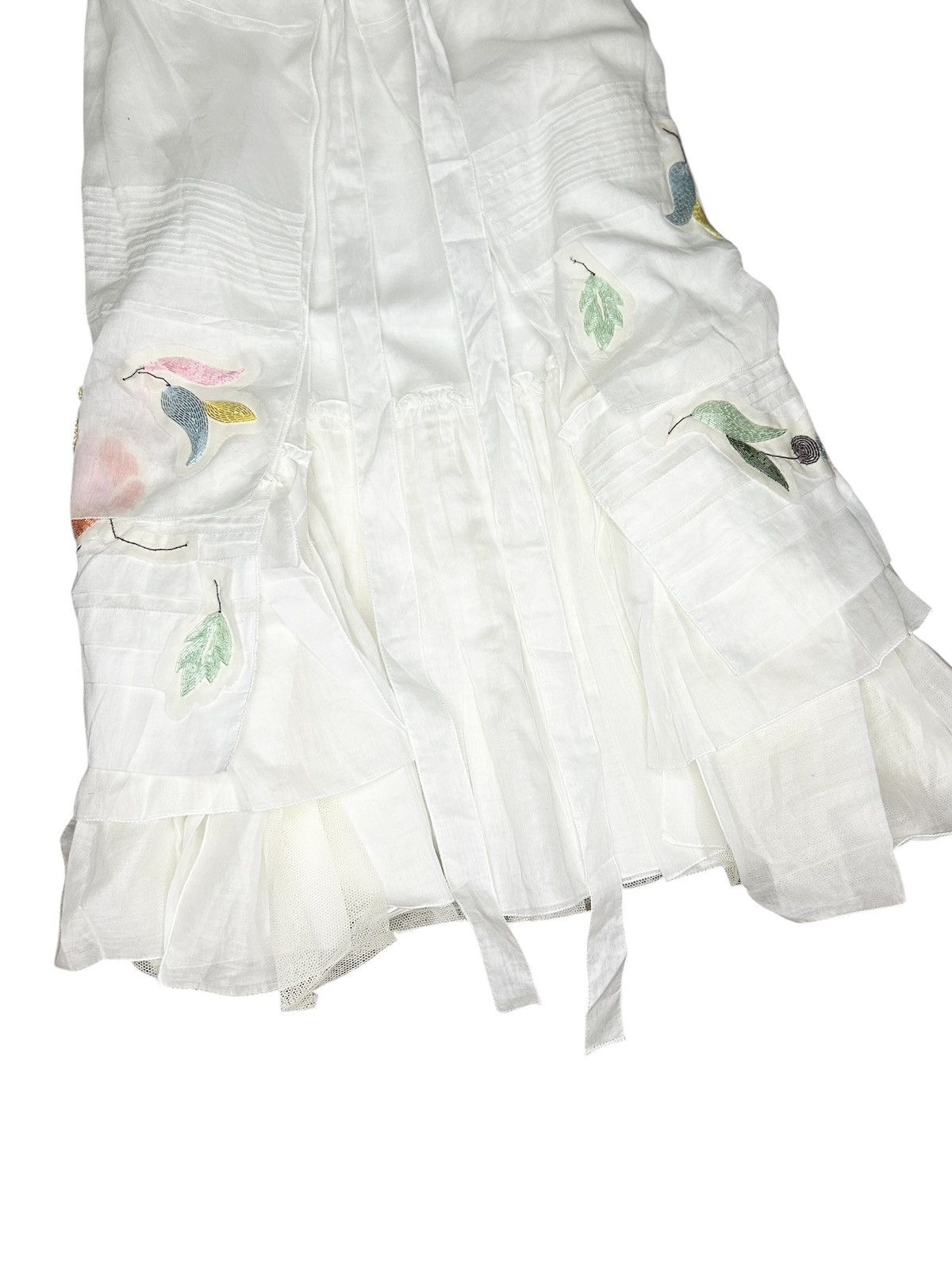 Prada 2004 Beaded Floral Dress Size S / US 4 / IT 40 - 15 Thumbnail
