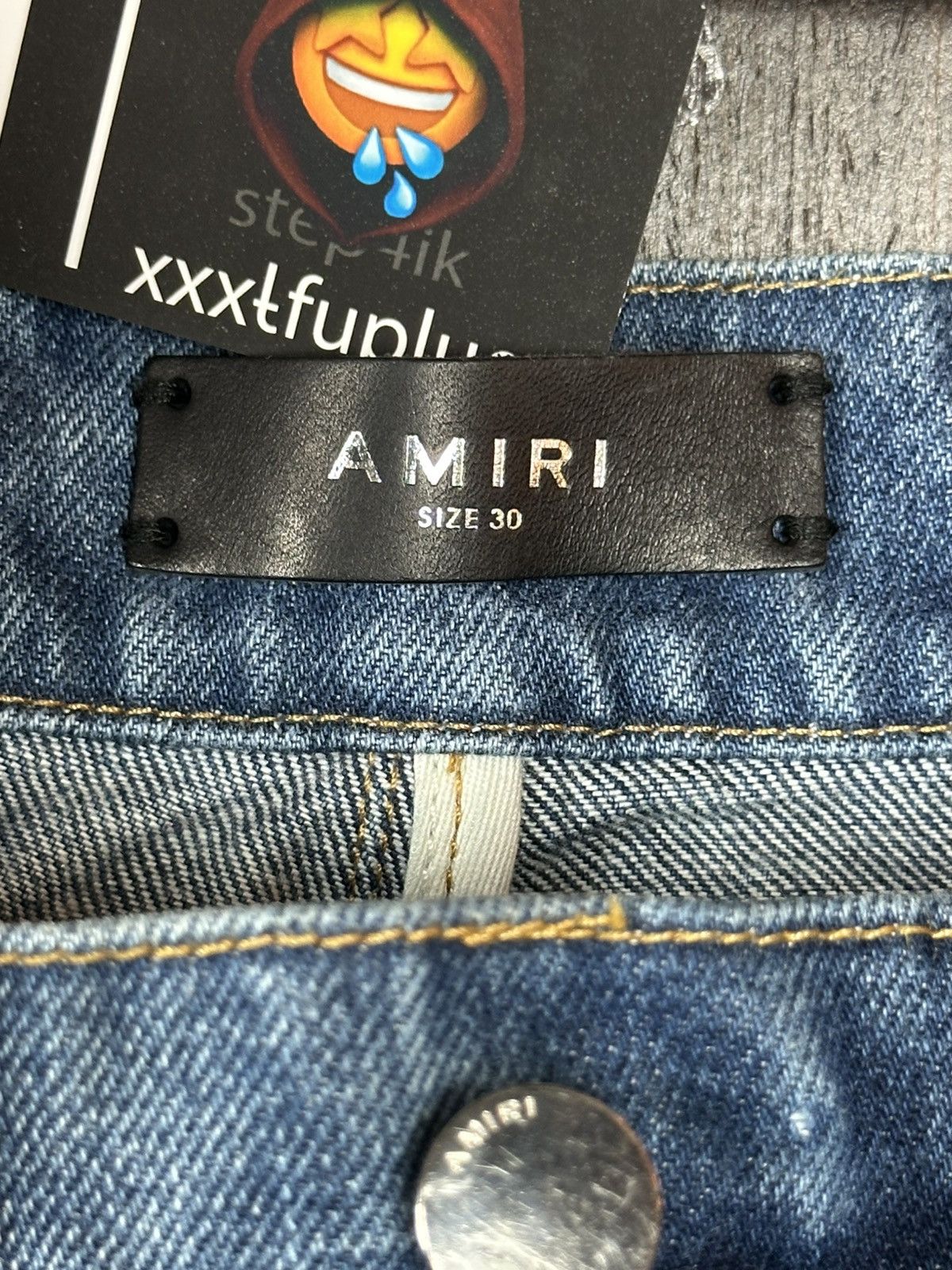 Amiri Amiri Flare Button up Jeans Denim 30 Size US 30 / EU 46 - 11 Thumbnail
