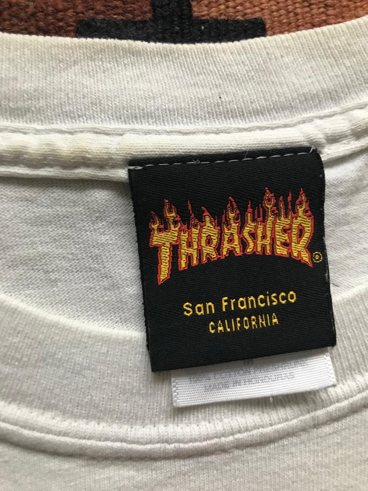 Thrasher Orig THRASHER "Skull" Vtg T Size US M / EU 48-50 / 2 - 7 Thumbnail