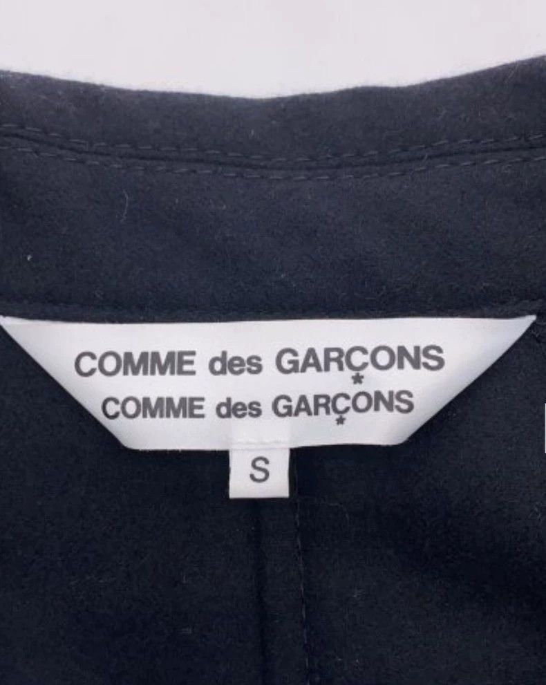 Comme des Garcons Comme Des Garcons Small Black Cape with Round Neck and But Size S / US 4 / IT 40 - 4 Thumbnail