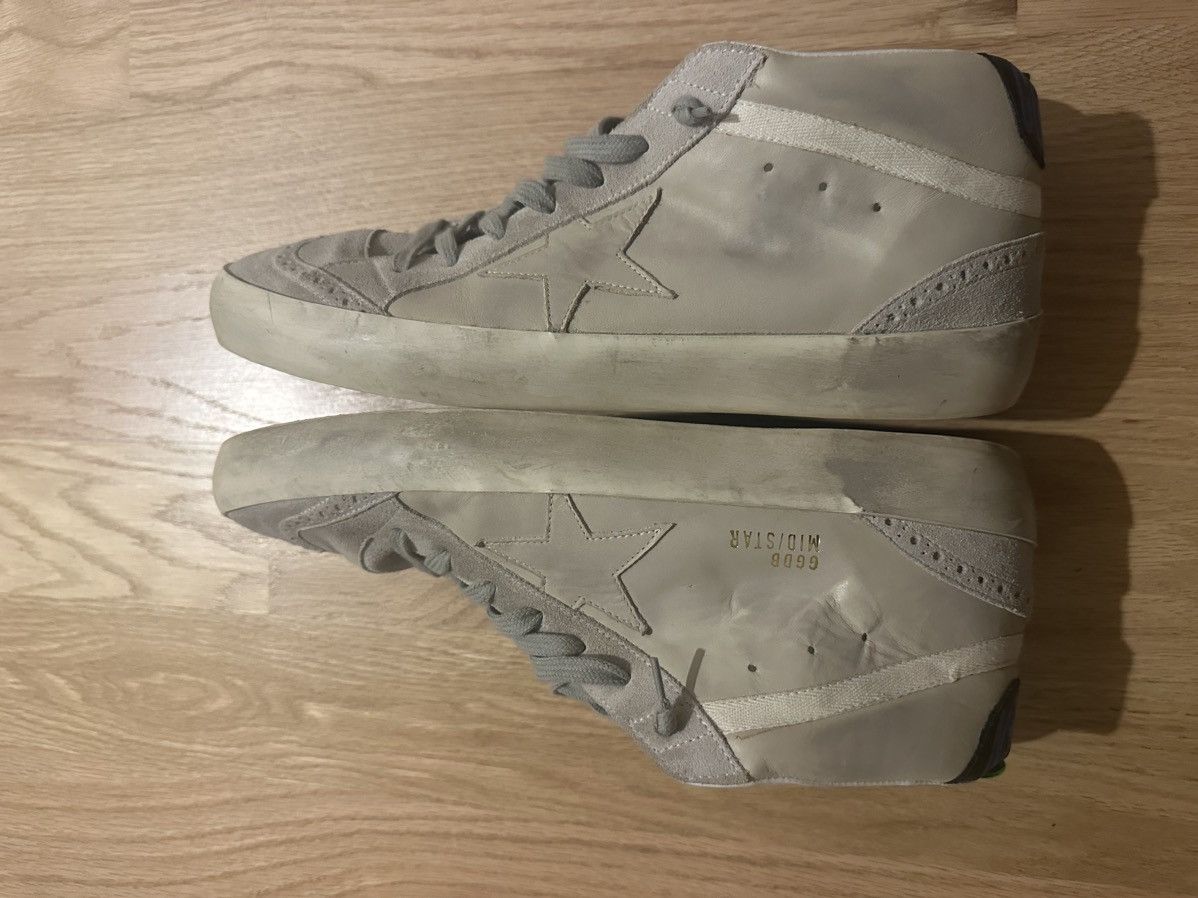 Golden Goose Golden Goose Mid Star Sneakers Size US 12 / EU 45 - 7 Thumbnail