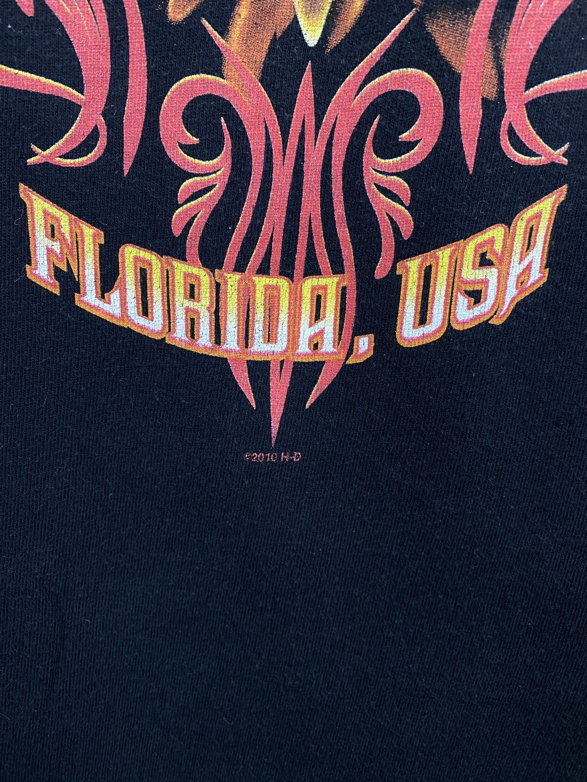 Harley Davidson 🇺🇸 Vintage 90s Harley Davidson Orlando Florida Choppers Tee Size US M / EU 48-50 / 2 - 5 Thumbnail