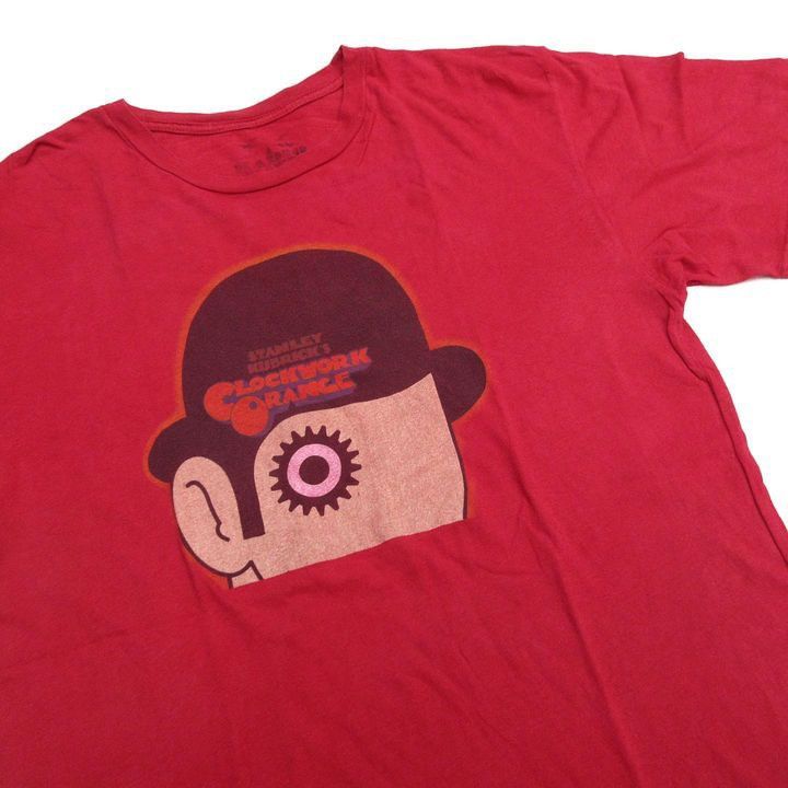 Vintage 2009 Clockwork Orange T Shirt tee In Red Grapes Colour Wta Size US M / EU 48-50 / 2 - 1 Thumbnail