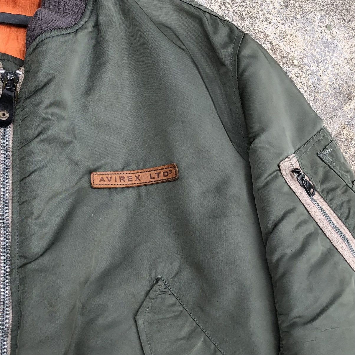 Avirex Vintage Avirex Intermediate Ma-1 Bomber Jacket 🇺🇸 Size US L / EU 52-54 / 3 - 3 Thumbnail