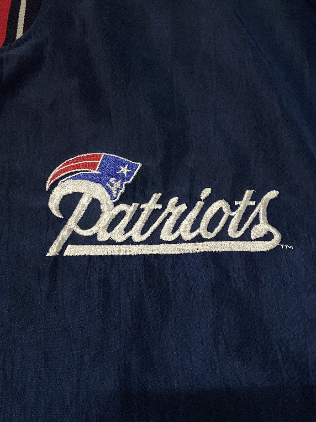 NFL × Starter × Vintage 90'S STARTER X NEW ENGLAND PATRIOTS VINTAGE NFL Size US XL / EU 56 / 4 - 10 Thumbnail