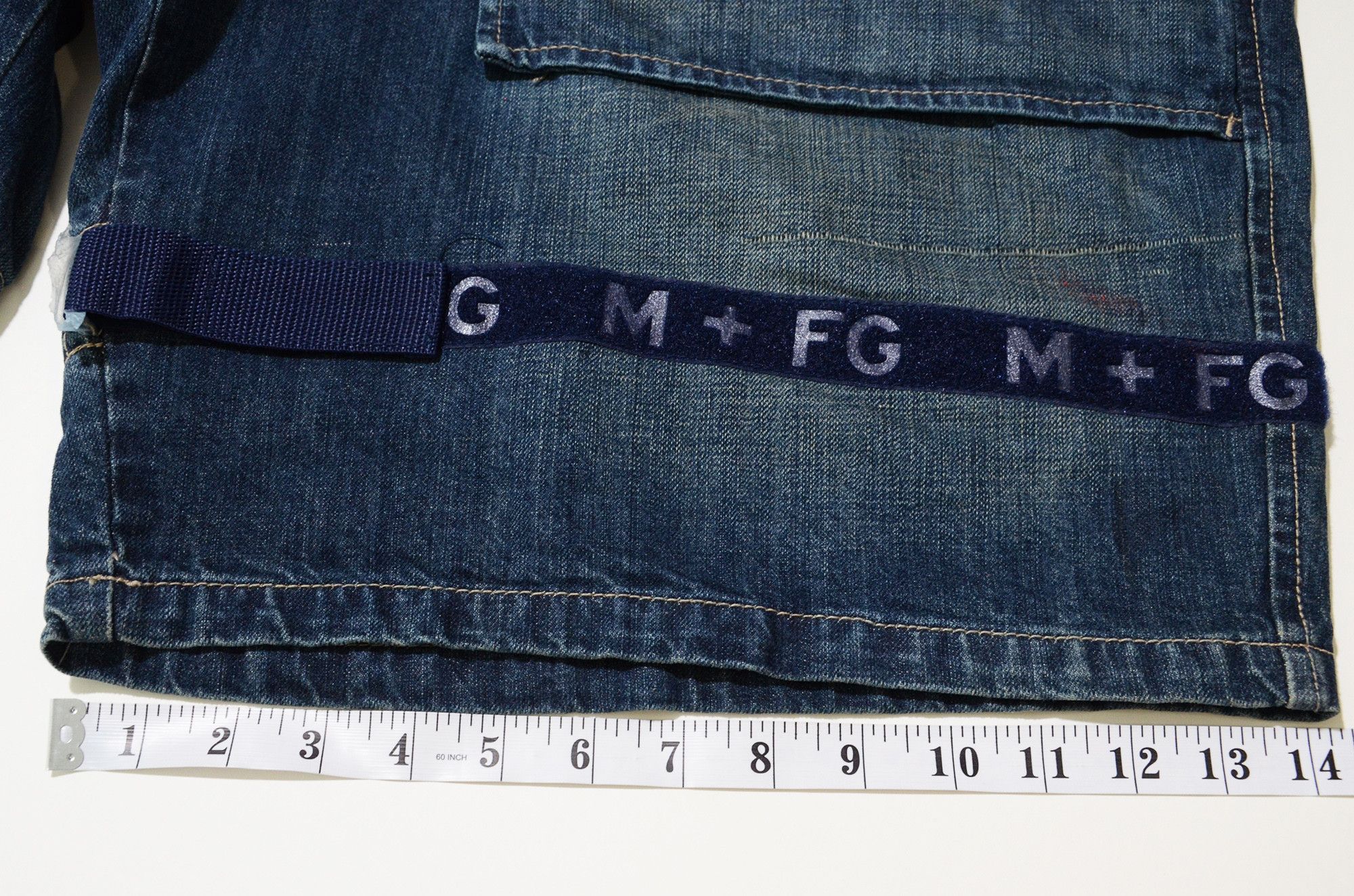 Marithe + Francois Girbaud M+FG W44 Cargo Jorts Y2K Hip Hop 2006 Craft Size US 44 / EU 60 - 16 Thumbnail