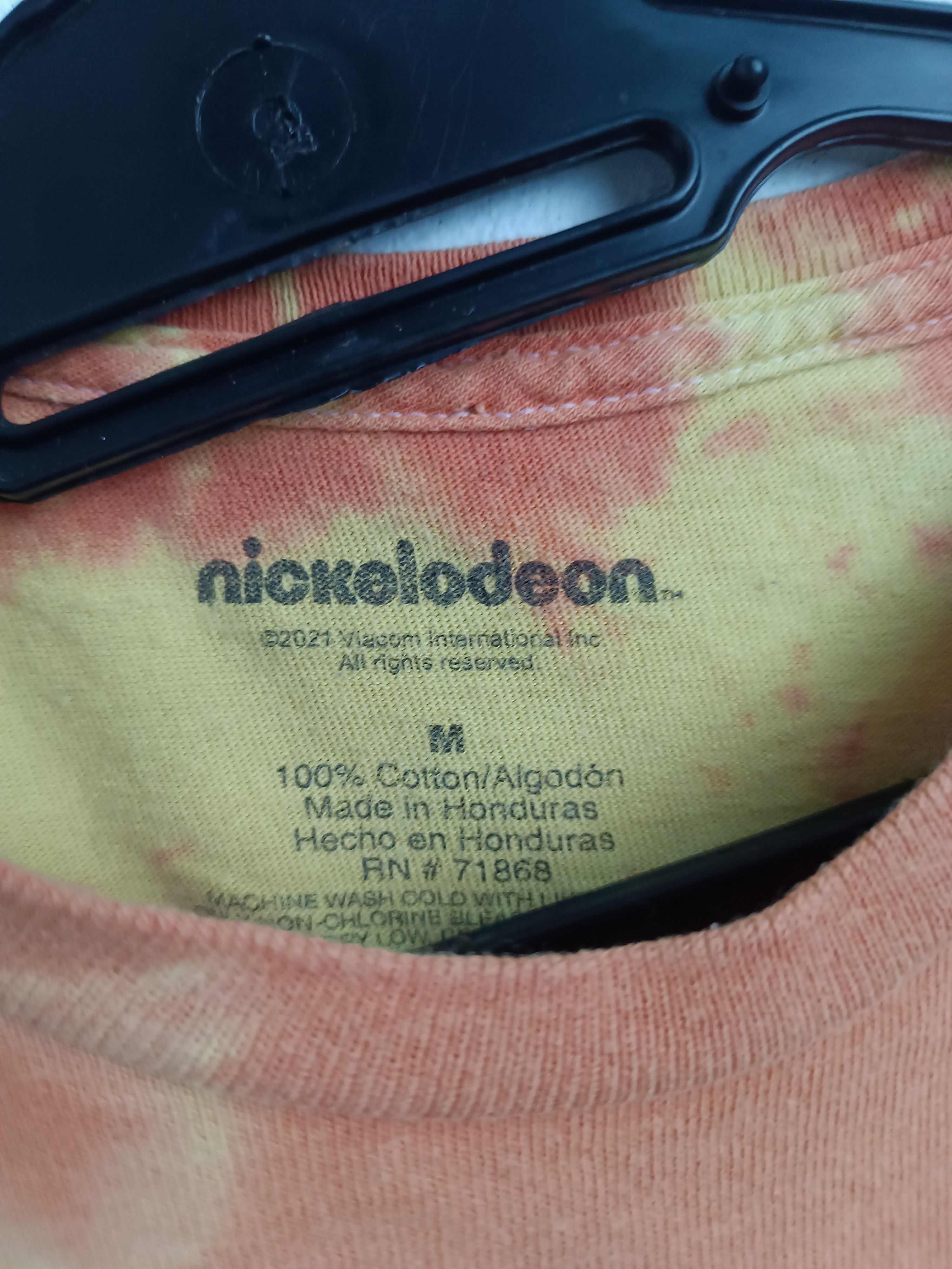 Nickelodeon VINTAGE RUGRATS TIE DYE STYLE TEE hey arnold dinosaur Size US M / EU 48-50 / 2 - 9 Thumbnail
