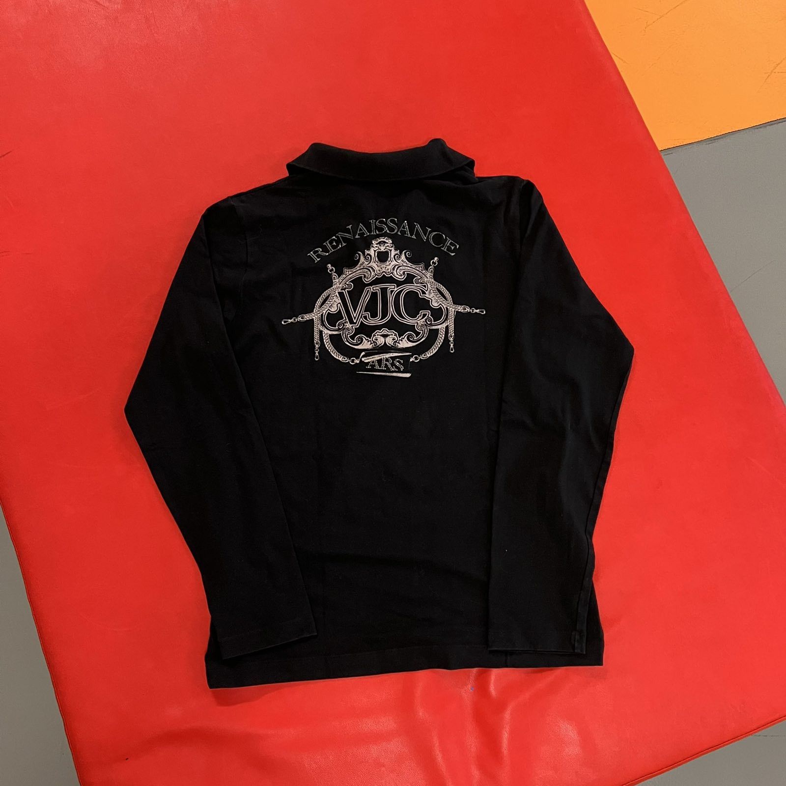 Designer × Versace Vintage Versace longsleeve avant-garde style SZ S Size US S / EU 44-46 / 1 - 2 Thumbnail
