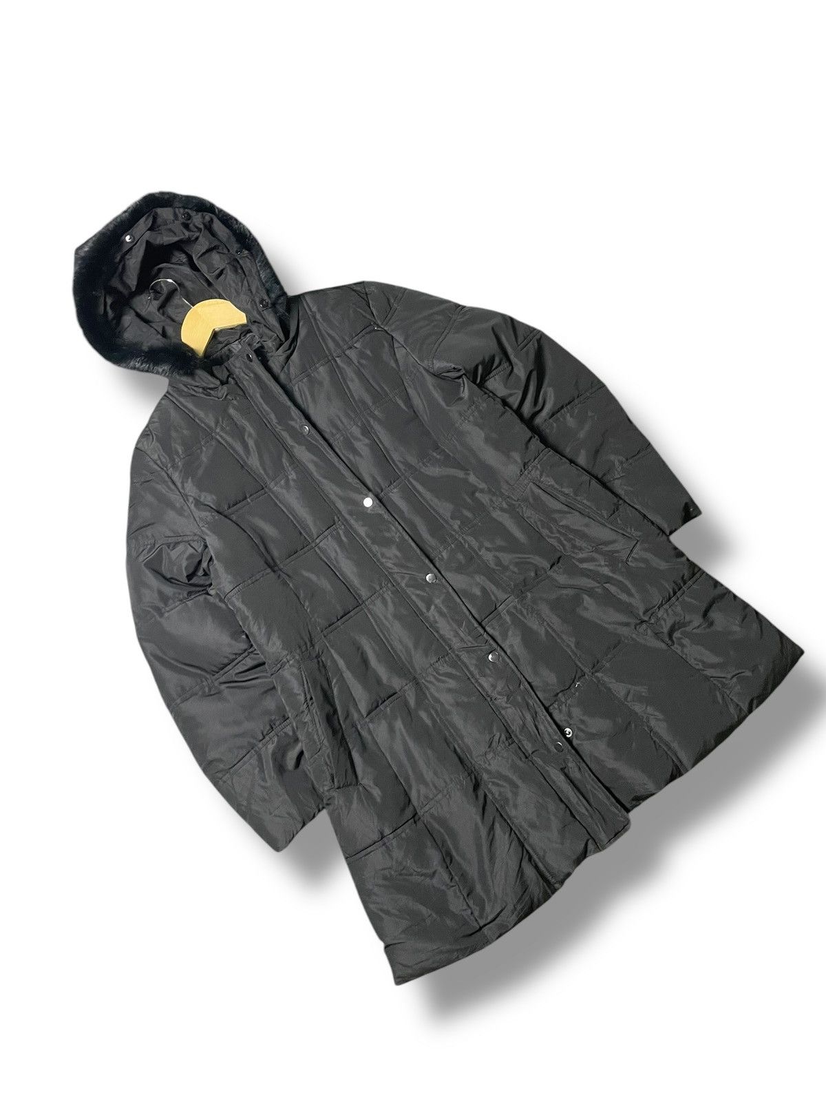 Japanese Brand Japanese Brand Fur Hooded Puffer Jacket (62) Size US XXS / EU 40 - 4 Thumbnail