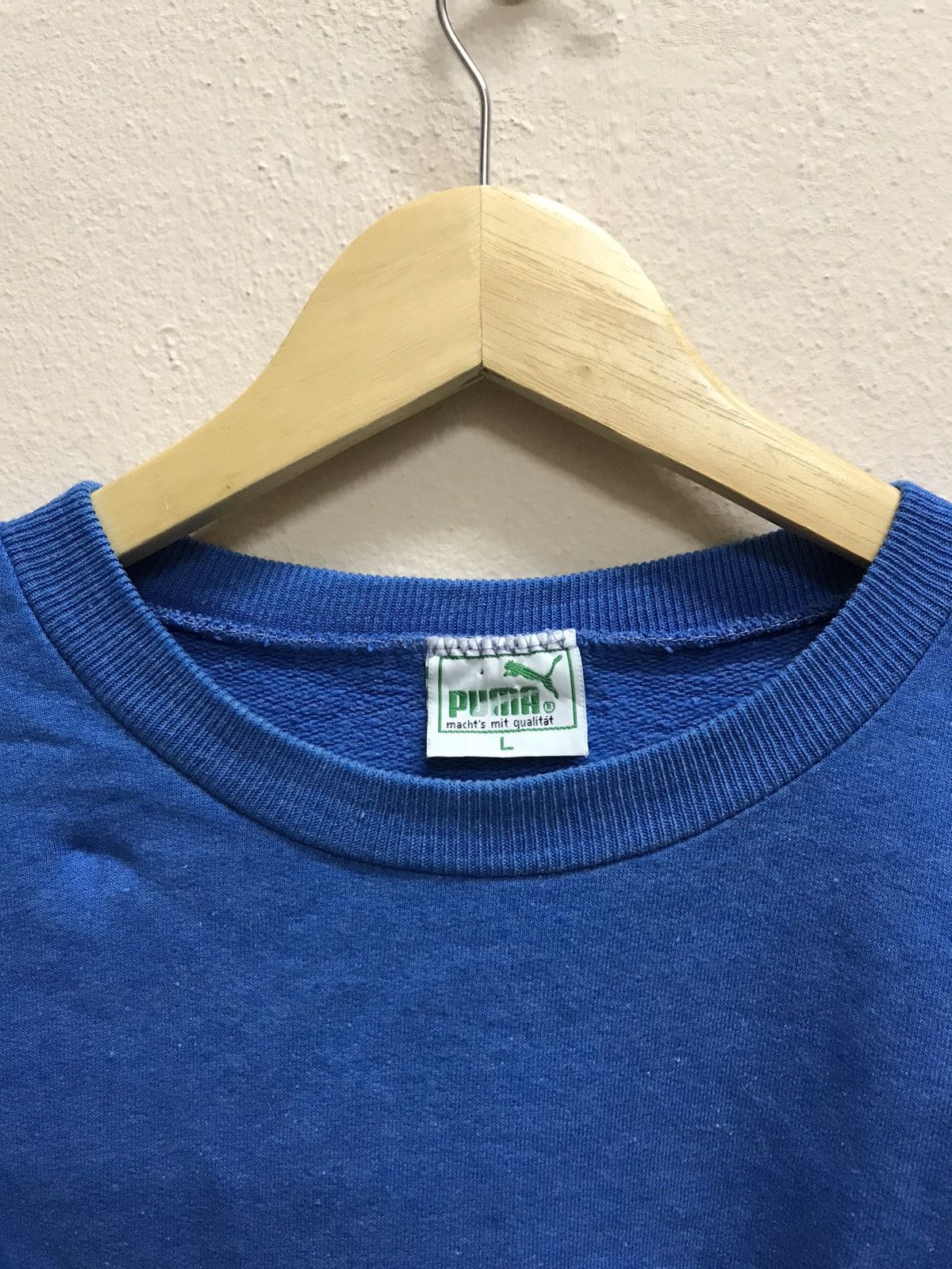 Puma Vintage Puma Made in greece biglogo sweatshirt Size US L / EU 52-54 / 3 - 5 Thumbnail