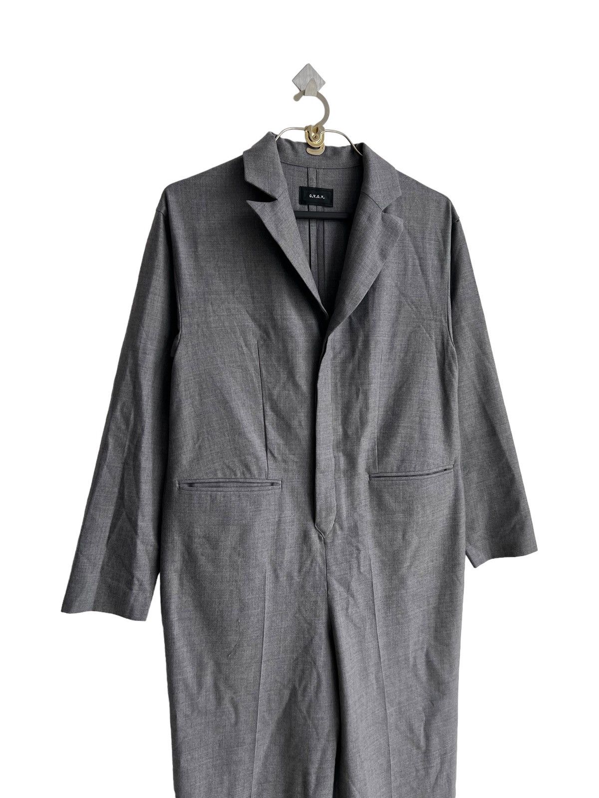 Comme des Garcons Masterpiece G.V.G.V 🇯🇵 Rayon Minimal Runway Coveralls CDG Size US 30 / EU 46 - 2 Thumbnail
