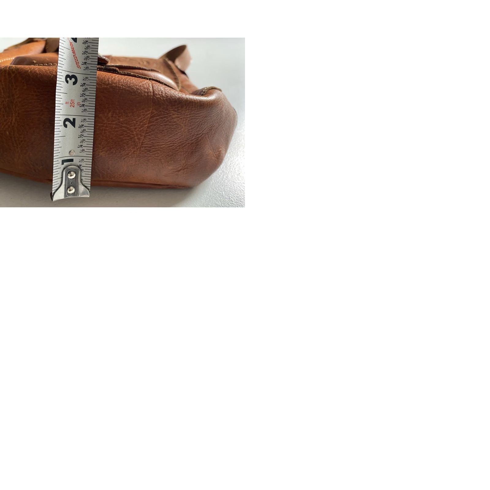 Patricia Nash VINTAGE Patricia Nash Barcelona Saddle Bag Italian Leather Brown Women’s Size ONE SIZE - 11 Thumbnail