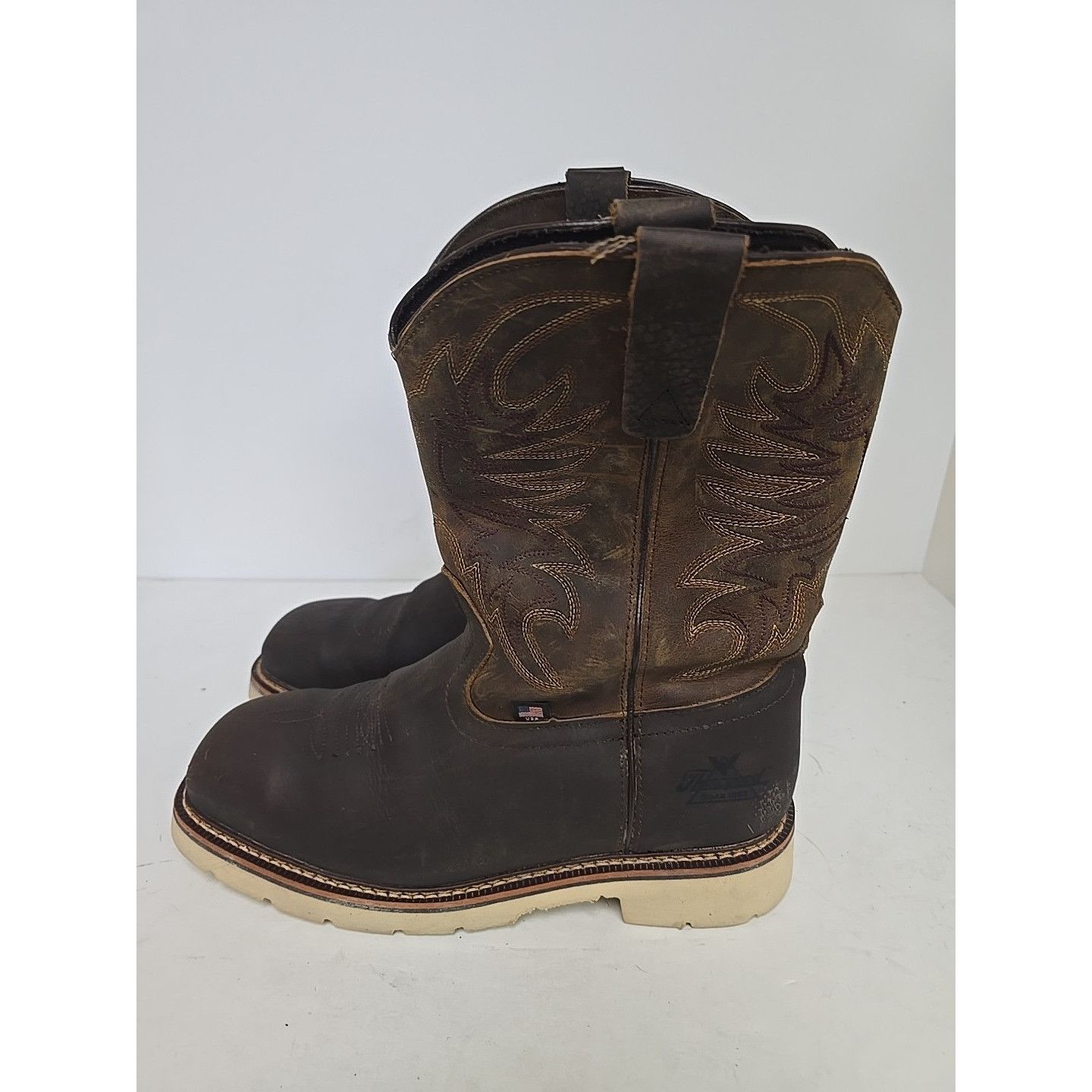 Thorogood Thorogood Men's 11 "Steel Toe Western Wellington 9.5 2E Size US 9.5 / EU 42-43 - 4 Thumbnail