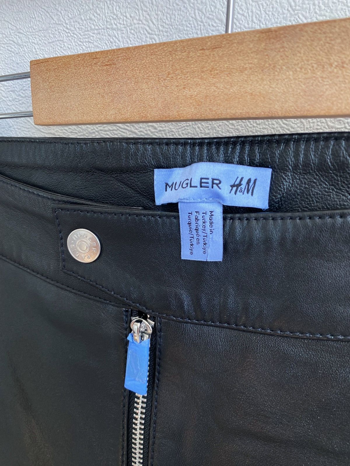 Mugler Mugler x H&M Leather Pants Size US 34 / EU 50 - 10 Thumbnail