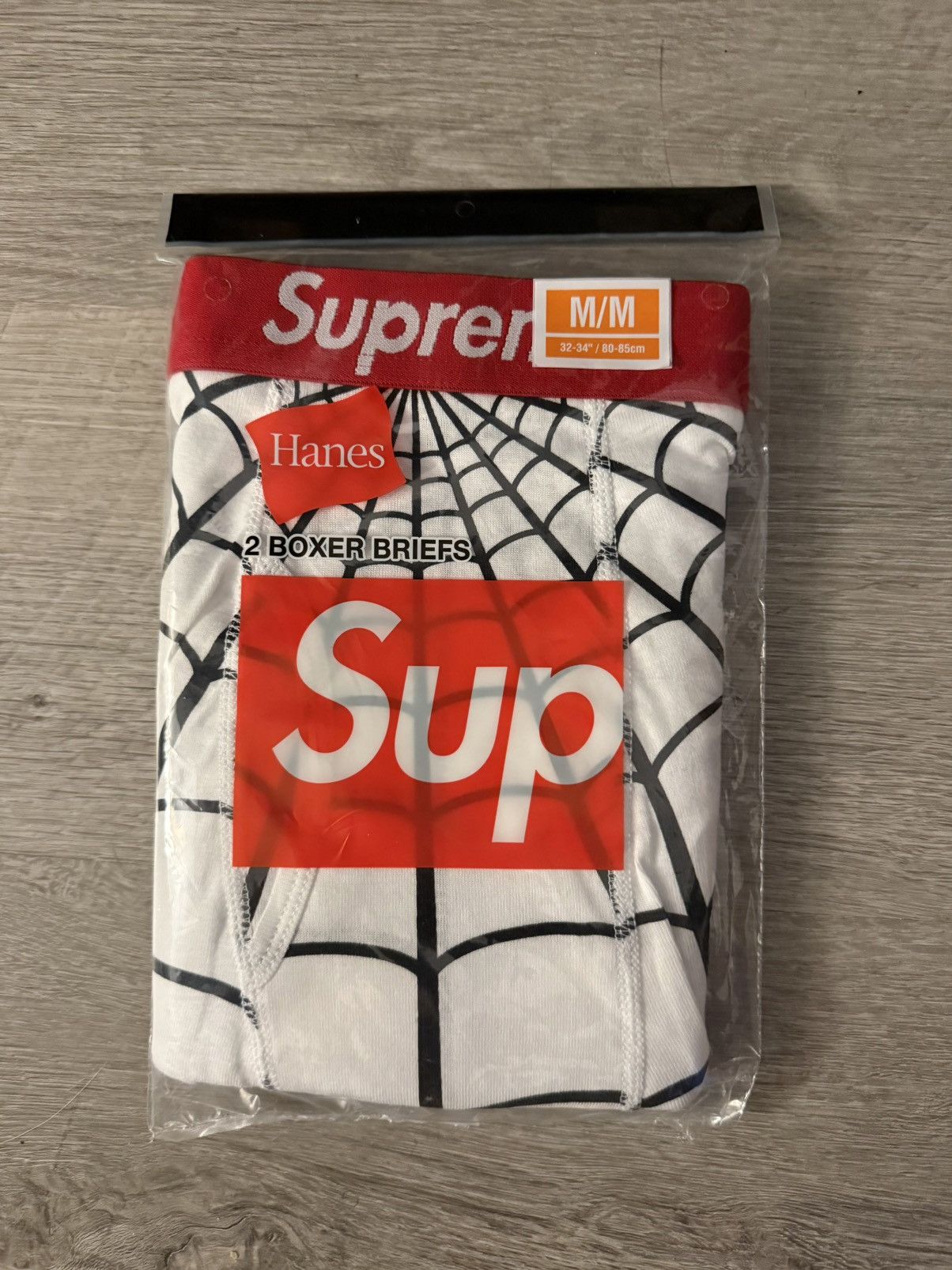 Hanes × Supreme SUPREME HANES SPIDER-MAN BOXER BRIEFS Size ONE SIZE - 1 Thumbnail