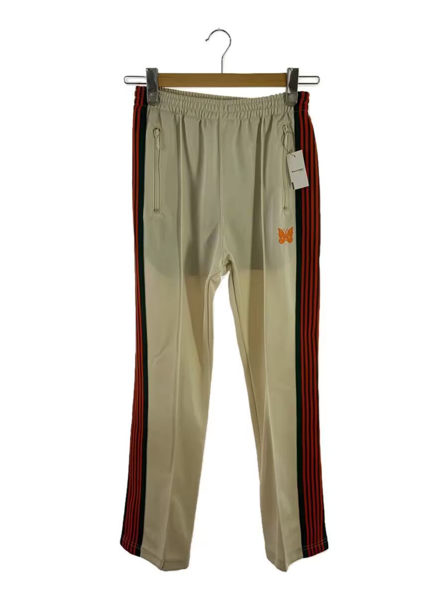Needles Narrow Polyester Track Pant Cream
