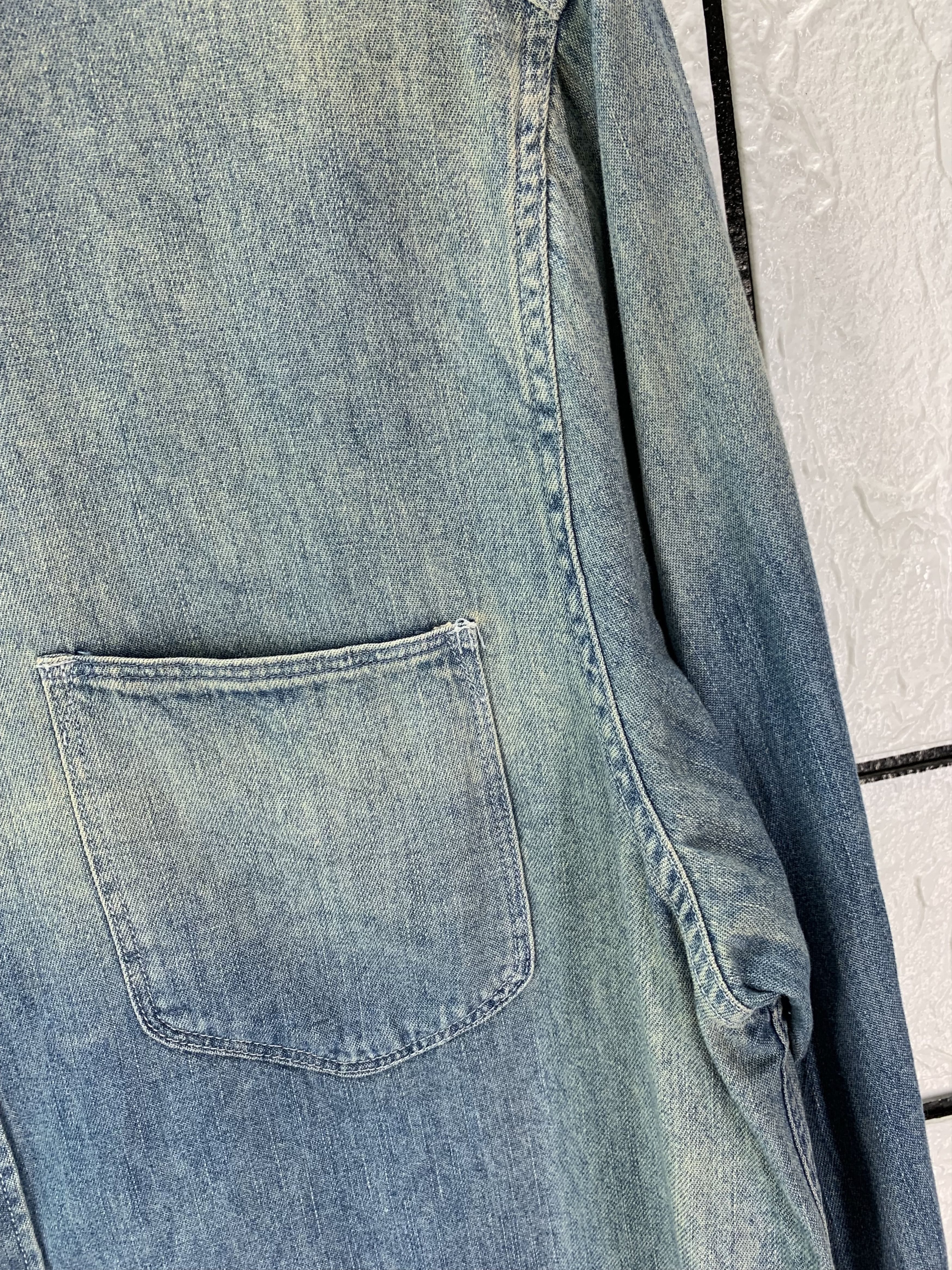 Gap Vintage Gap Denim Shirt Button Size US L / EU 52-54 / 3 - 3 Thumbnail