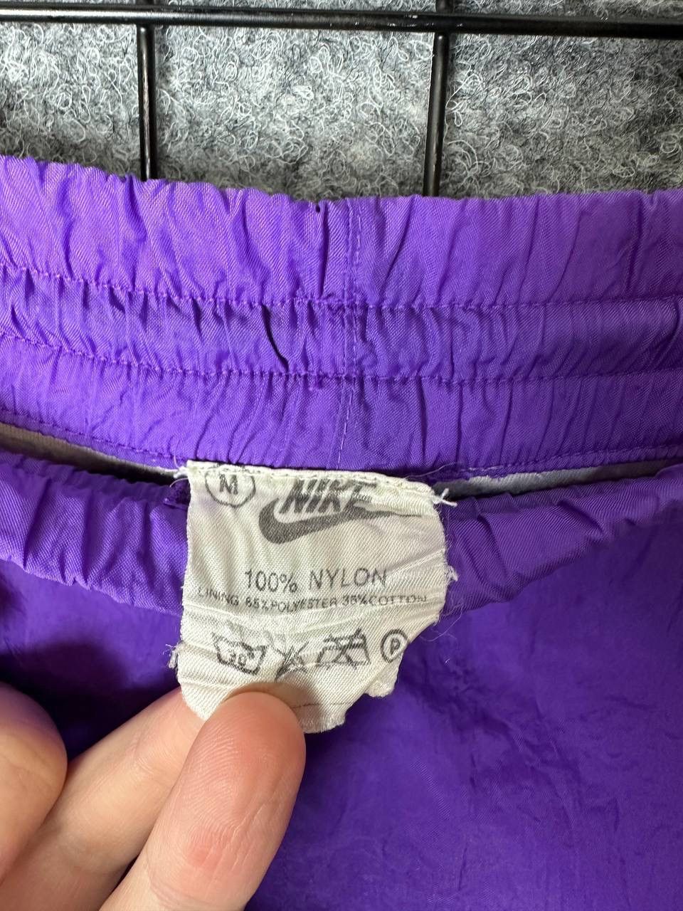 Nike × Vintage Vintage Nike nylon pants sportswear 90s size Medium Size US 32 / EU 48 - 6 Thumbnail