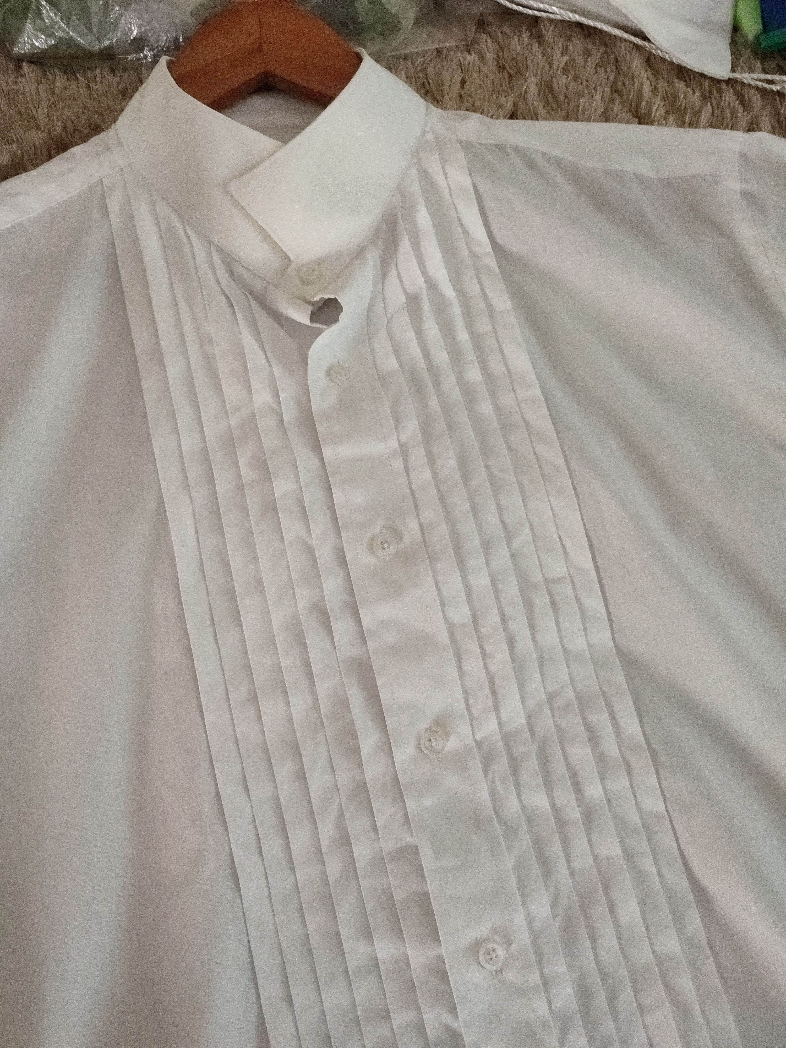 Ike Behar IKE BEHAR PLEATED SHIRT Size US XL / EU 56 / 4 - 2 Thumbnail