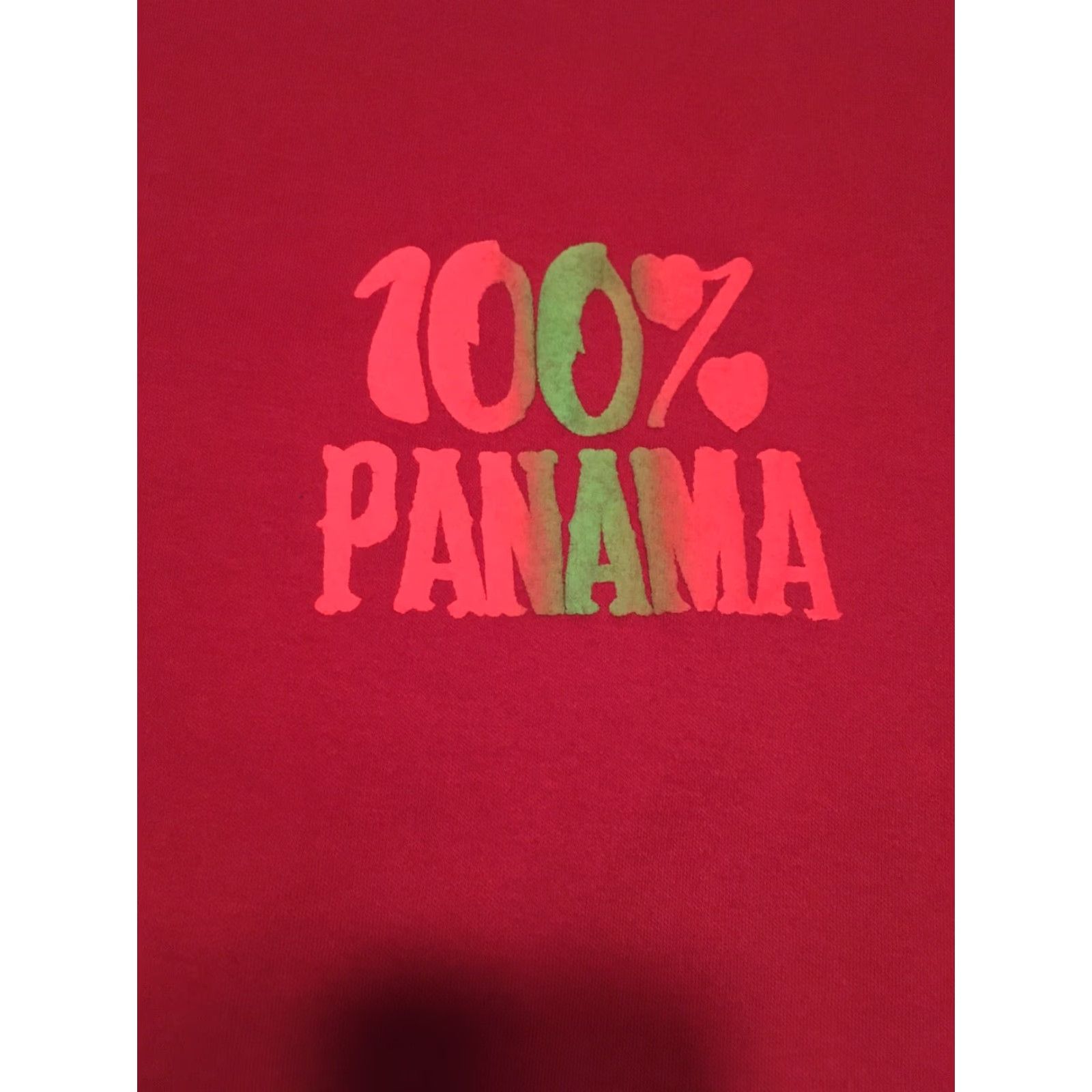 Vintage VINTAGE Excellent Panama Shirt Men XL Red Single Stitch Mens Size US XL / EU 56 / 4 - 3 Thumbnail