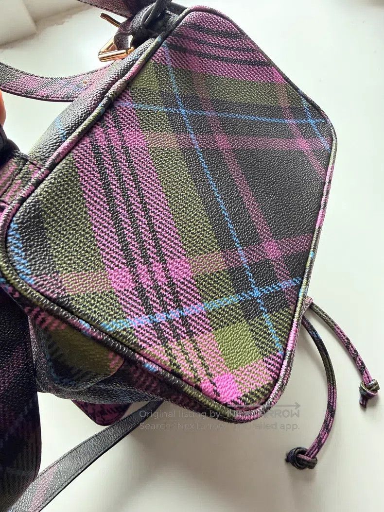 Vivienne Westwood Vivienne Westwood size os Classic checkered small backpack Size ONE SIZE - 4 Thumbnail