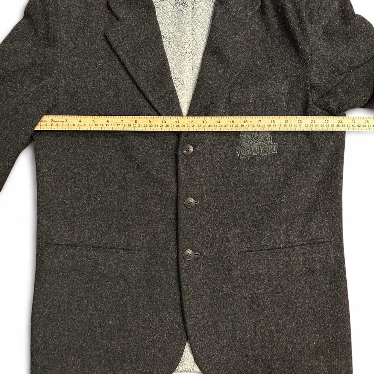 Iceberg Vintage Iceberg x Tom & Jerry Virgin Wool Blazer Size 52 Size 52R - 6 Thumbnail