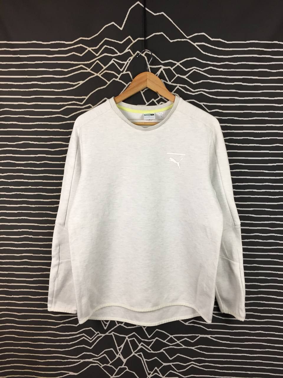 Puma Puma Urban Tech Light Grey Crewneck Sweatshirt Size US L / EU 52-54 / 3 - 2 Thumbnail