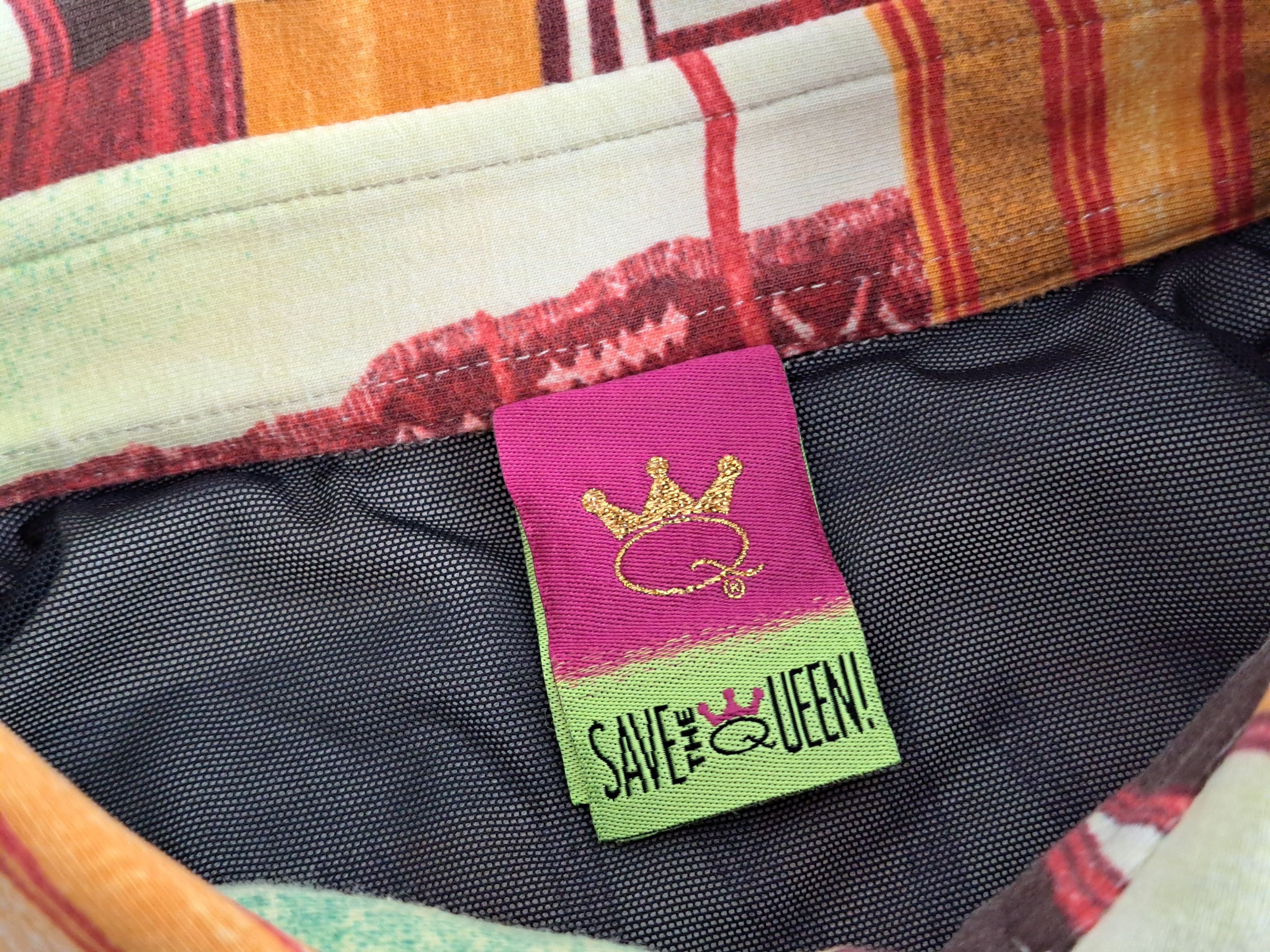 Vintage Save The Queen vintage cotton/mesh shirt. Size XL Size XL / US 12-14 / IT 48-50 - 12 Thumbnail