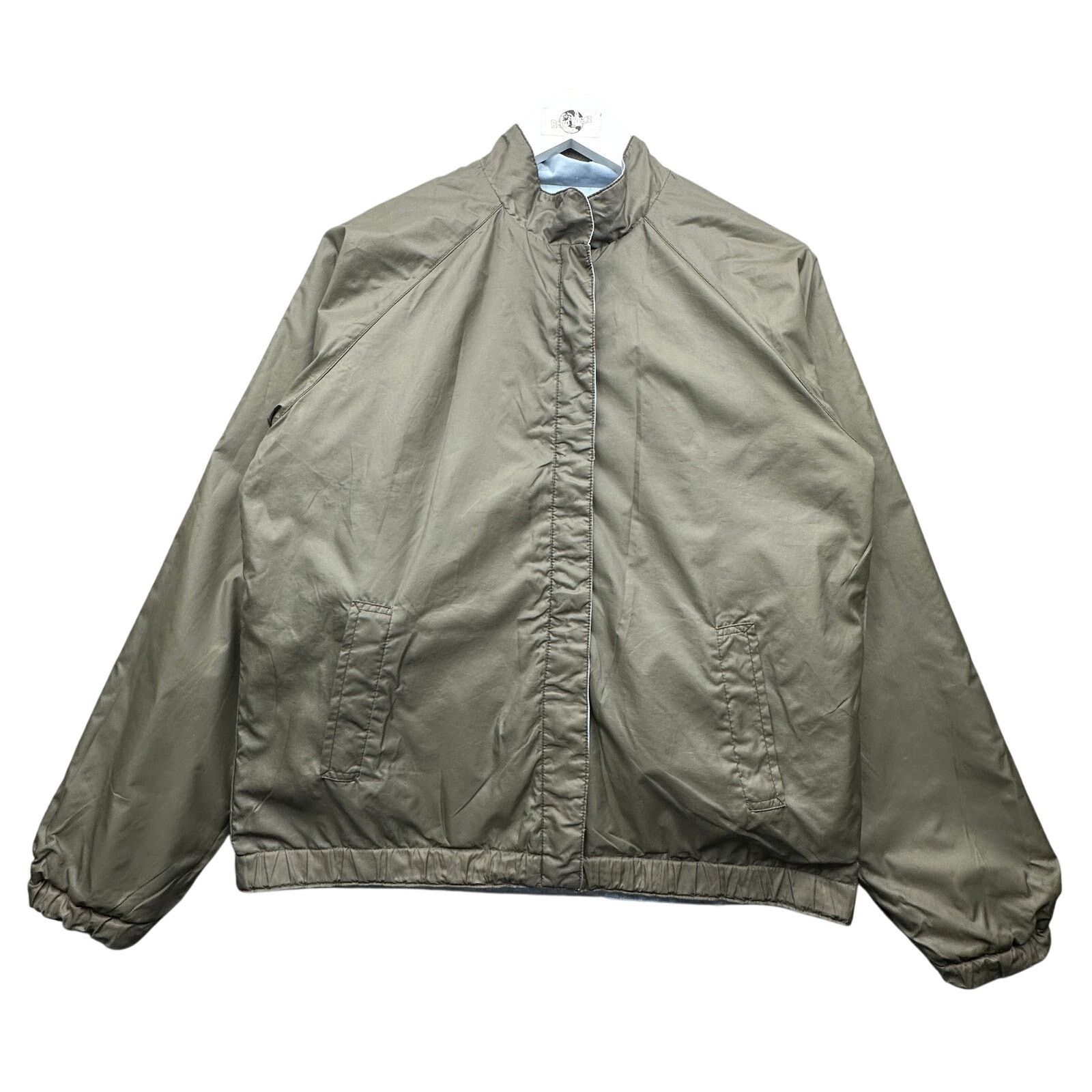 Lacoste Vintage 80s Lacoste Nylon Reversible Jacket Men Small Green Size US S / EU 44-46 / 1 - 2 Thumbnail