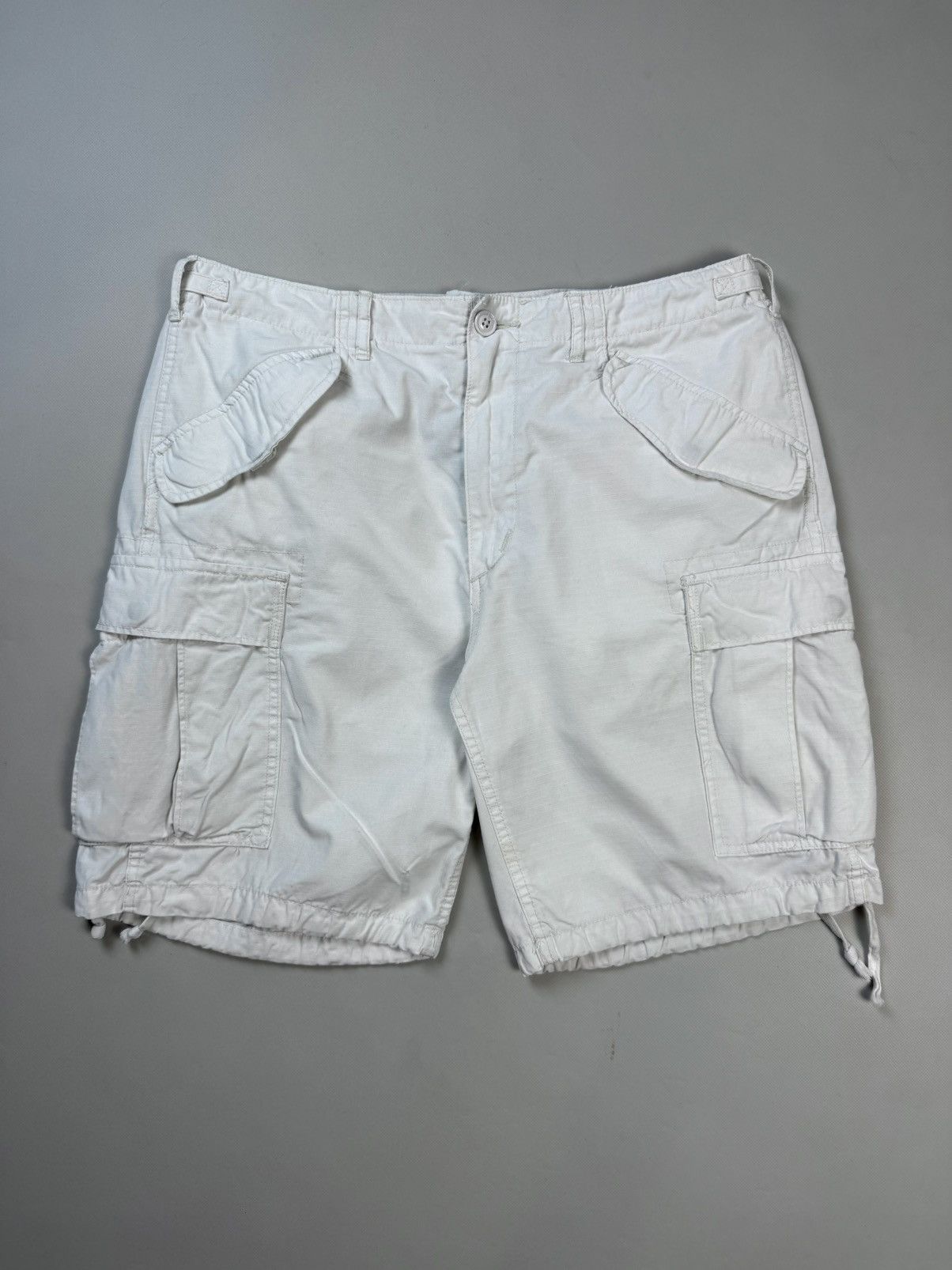 Polo Ralph Lauren Polo Ralph Lauren Men’s Military Khaki Drill Cargo Shorts Size US 36 / EU 52 - 1 Thumbnail