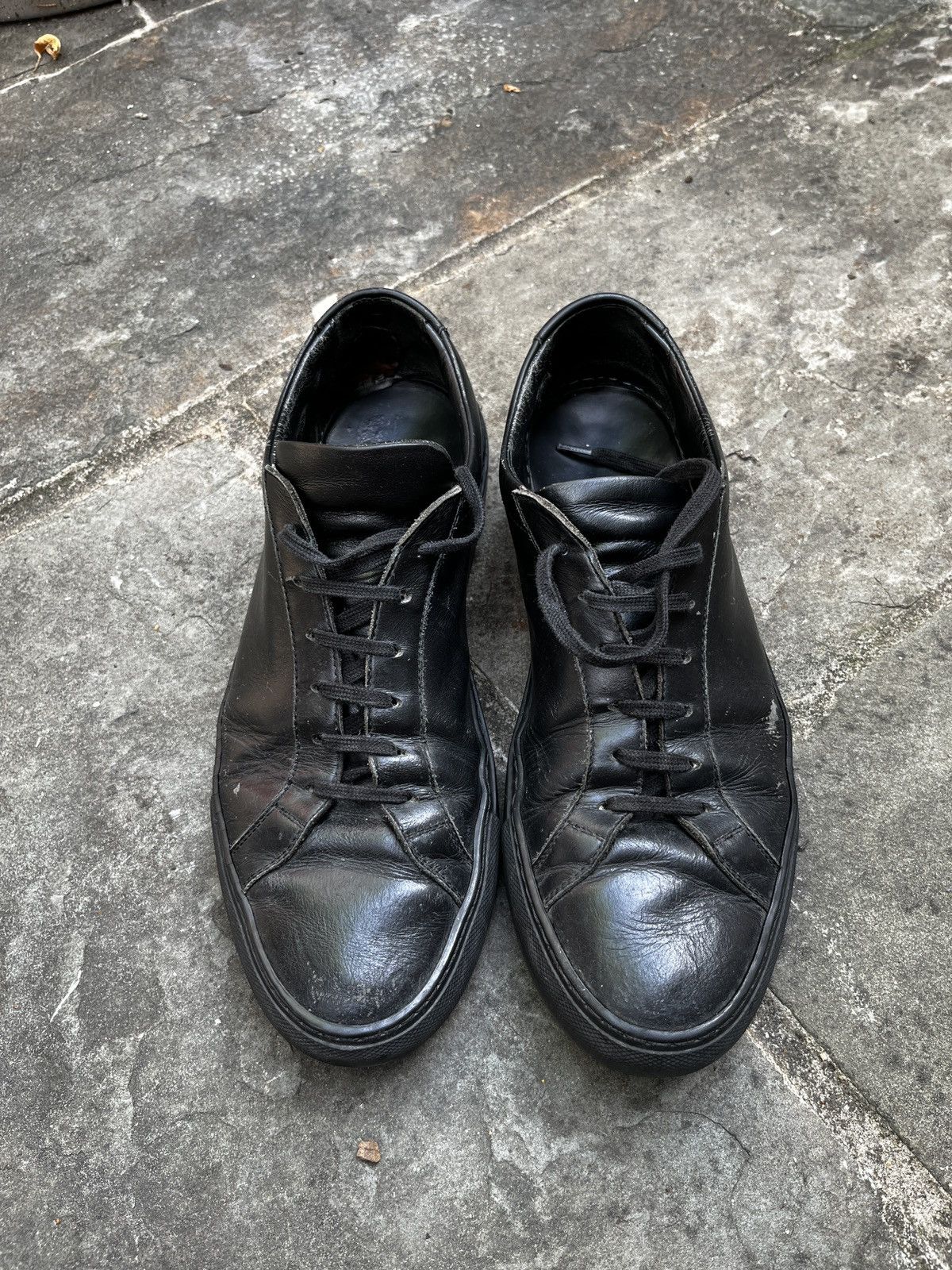 Common Projects Common Projects Achilles Low Black | Grailed