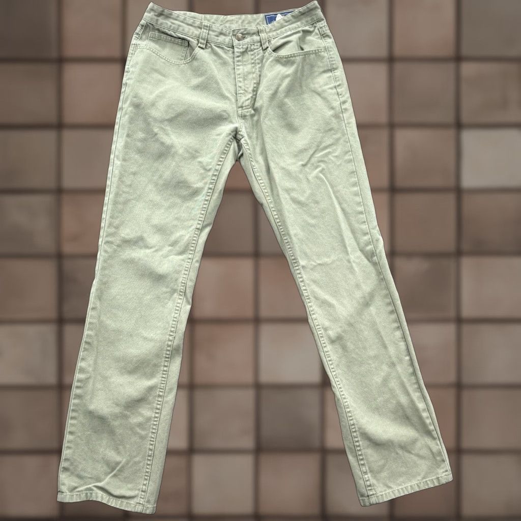 Vineyard Vines Vineyard Vines Pants Men 30/32 Green Cotton Chino 5 Pocket X-Front Button Zip Flat Waist 29 Inseam 31 Inseam Regular 30 in Size US 30 / EU 46 - 1 Thumbnail