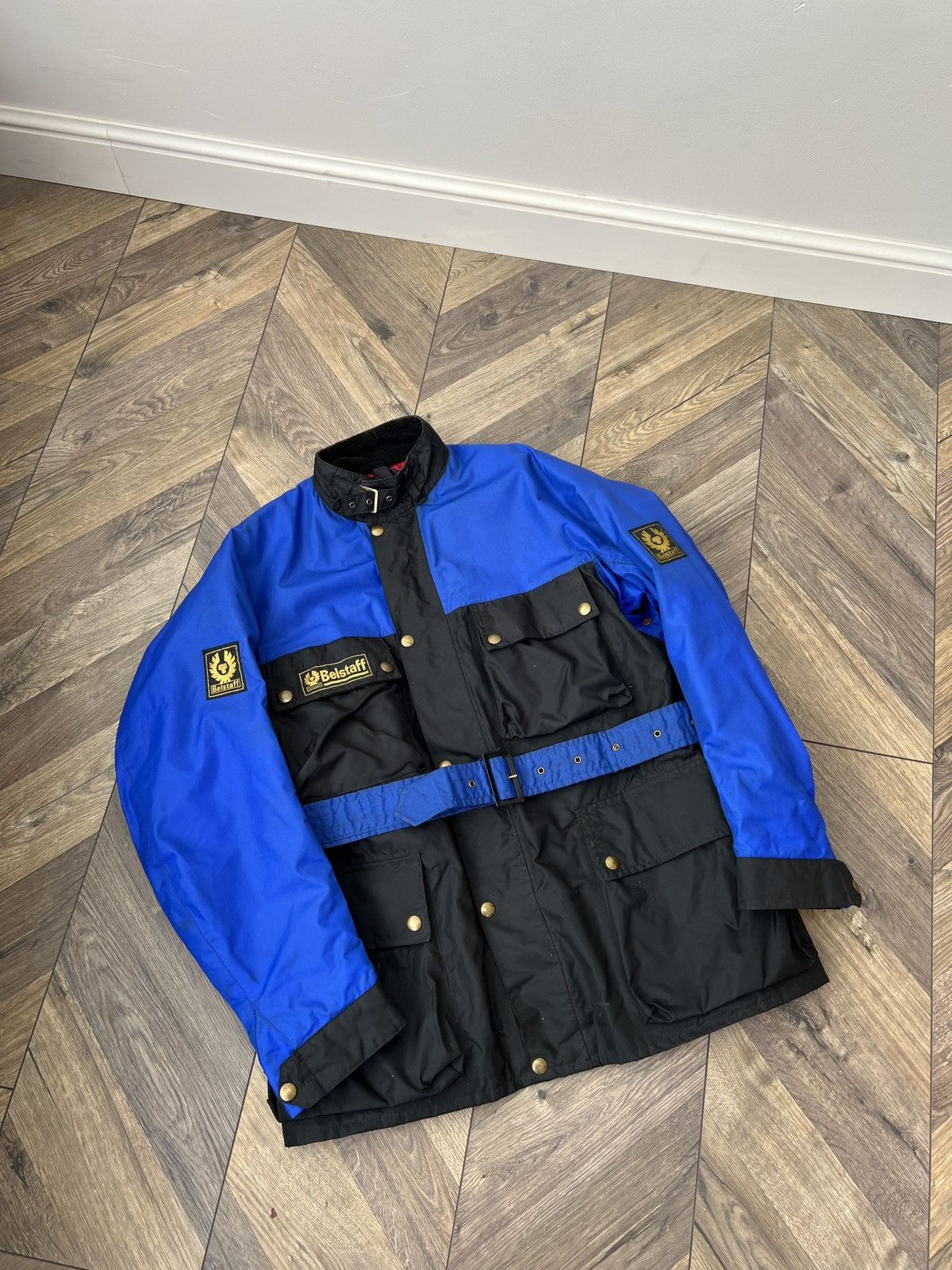 Belstaff × Vintage Vintage Belstaff Nylon Jacket Trialmaster 500 Size US L / EU 52-54 / 3 - 4 Thumbnail
