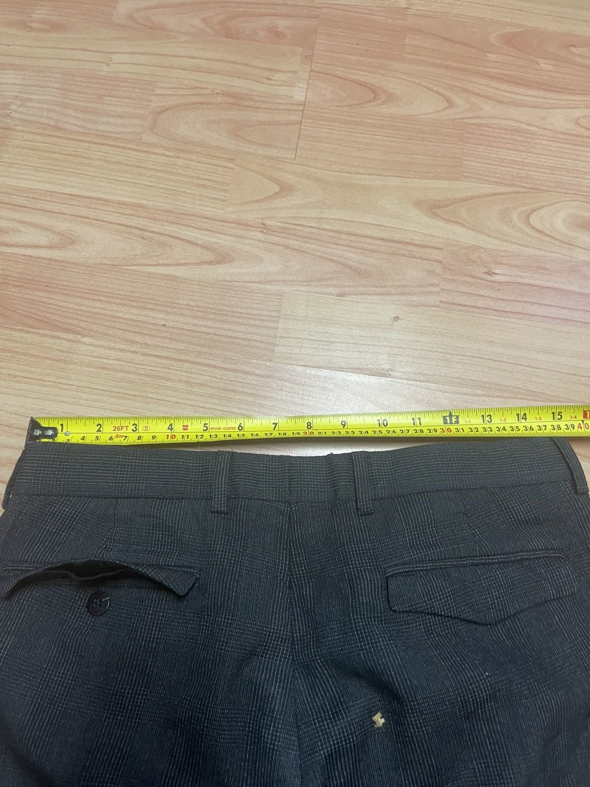 Dior Dior Homme grey check slacks pants sz46 kva hedi slimane Size 46S - 12 Thumbnail
