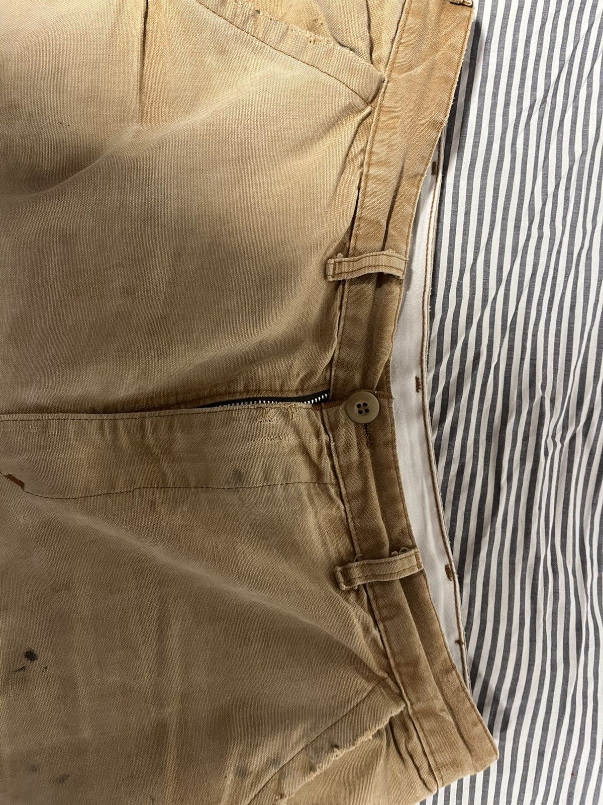 FrenchTrotters × Vintage Vintage French Work Wear pants Size US 33 - 4 Thumbnail