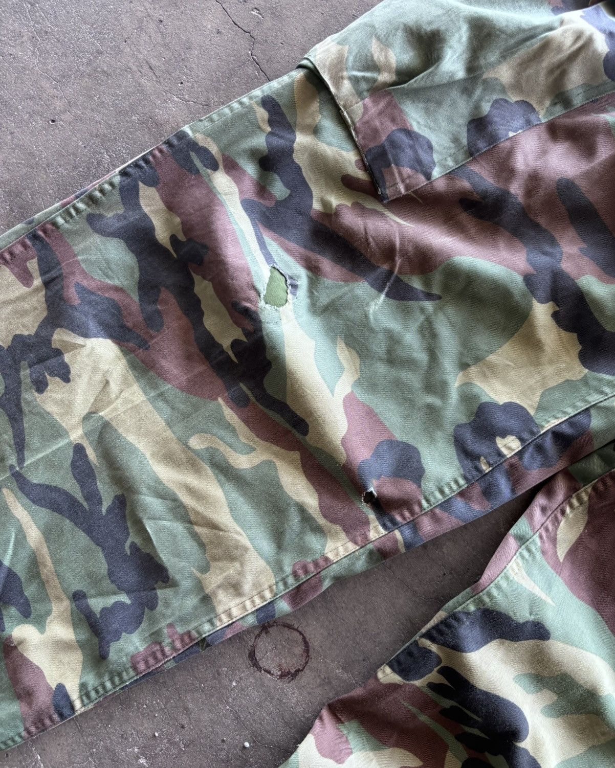 Vintage Vintage Camo Cargo Baggy Pants Size US 30 / EU 46 - 2 Thumbnail