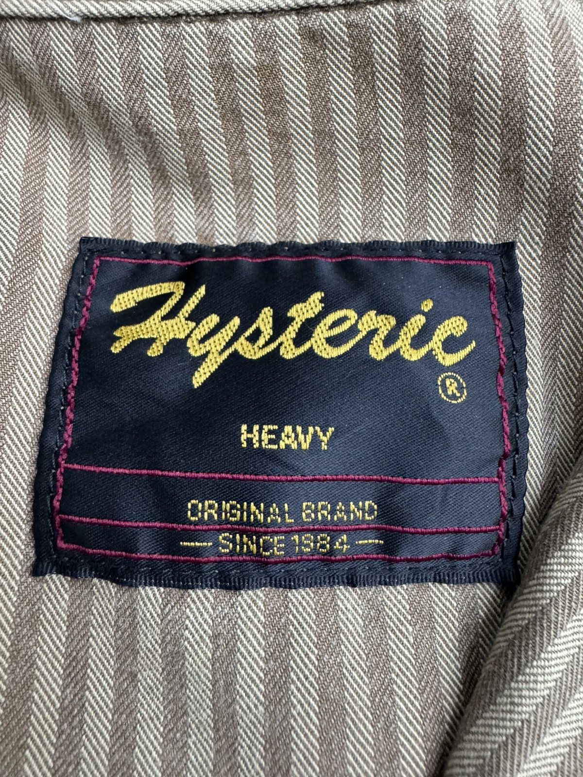 Hysteric Glamour Hysteric Glamour Herringbone Stripe Camp Collar jacket. Size ONE SIZE - 10 Thumbnail