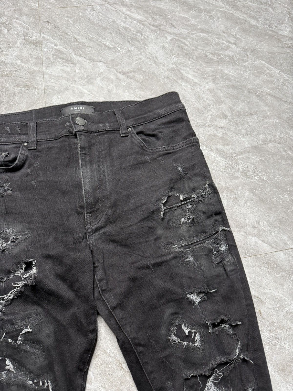 Amiri Amiri MX1 Distressed Jeans Size US 32 / EU 48 - 6 Thumbnail