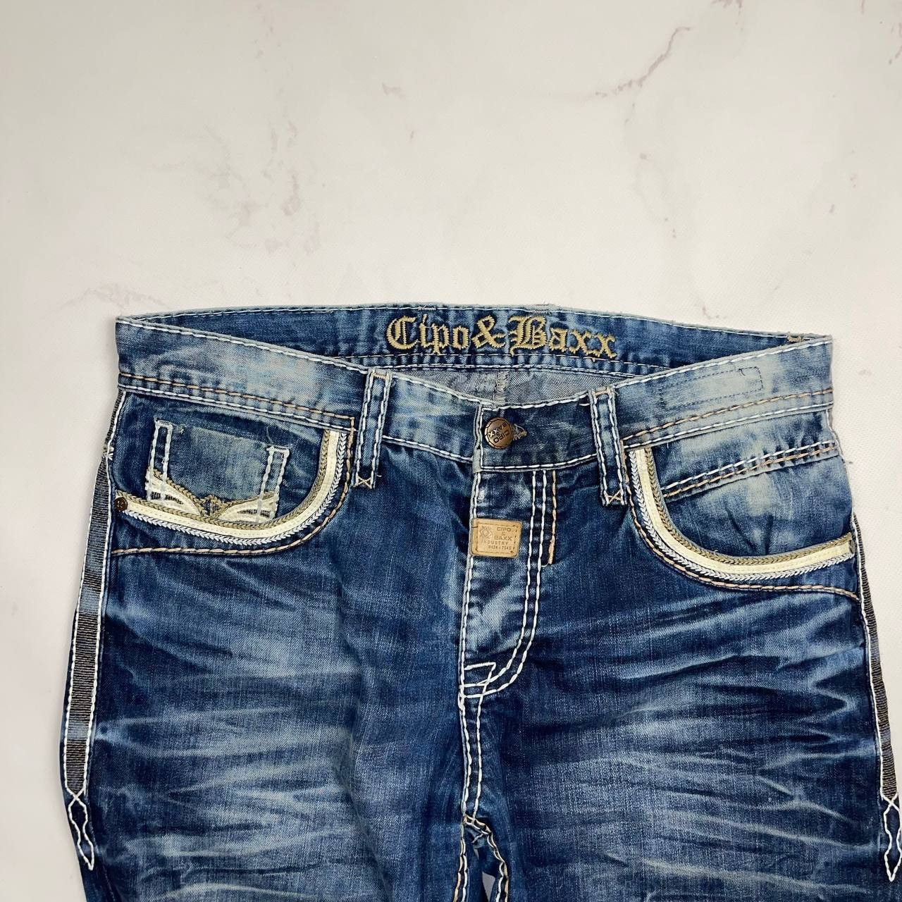 Japanese Brand Japanese Brand - CIPO&BAXX Jeans Pants Rare W31 Size US 31 - 9 Thumbnail
