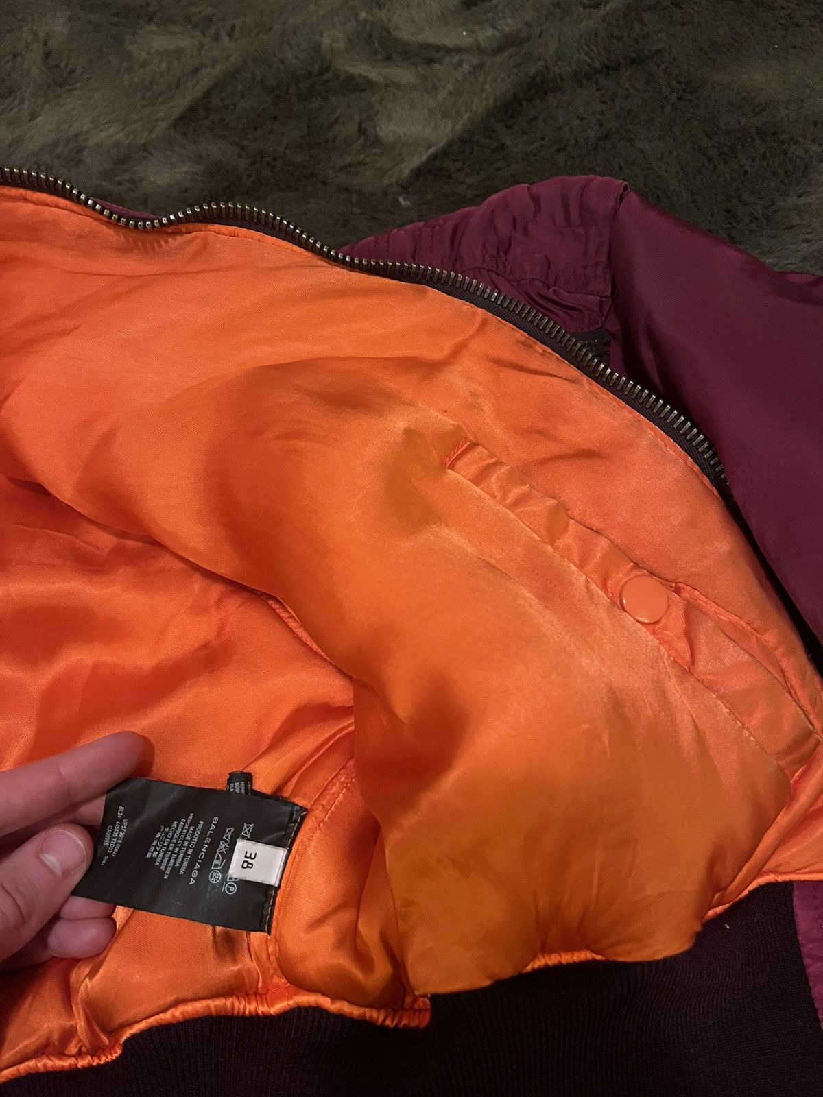 Balenciaga 2016 Balenciaga Bomber Jacket Size US S / EU 44-46 / 1 - 5 Thumbnail