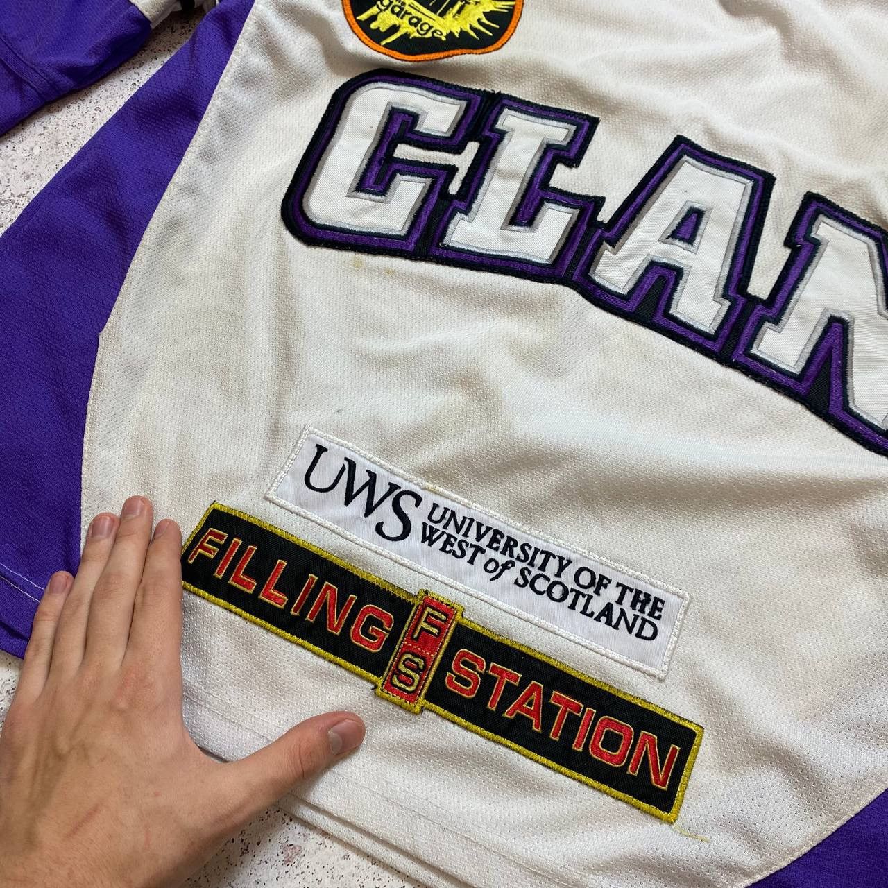 NFL × Vintage Vintage Hockey Jersey Braehead Glasgow Clan EIHL ICE Y2K Size US M / EU 48-50 / 2 - 5 Thumbnail