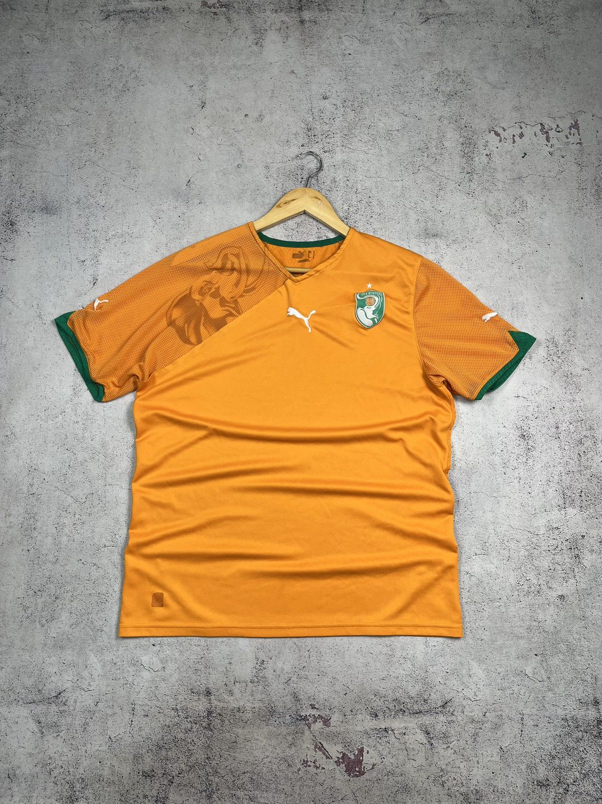 Puma Puma Cote Divoire Home 2010/2011 Ivory Coast Soccer Jersey Size US M / EU 48-50 / 2 - 1 Thumbnail