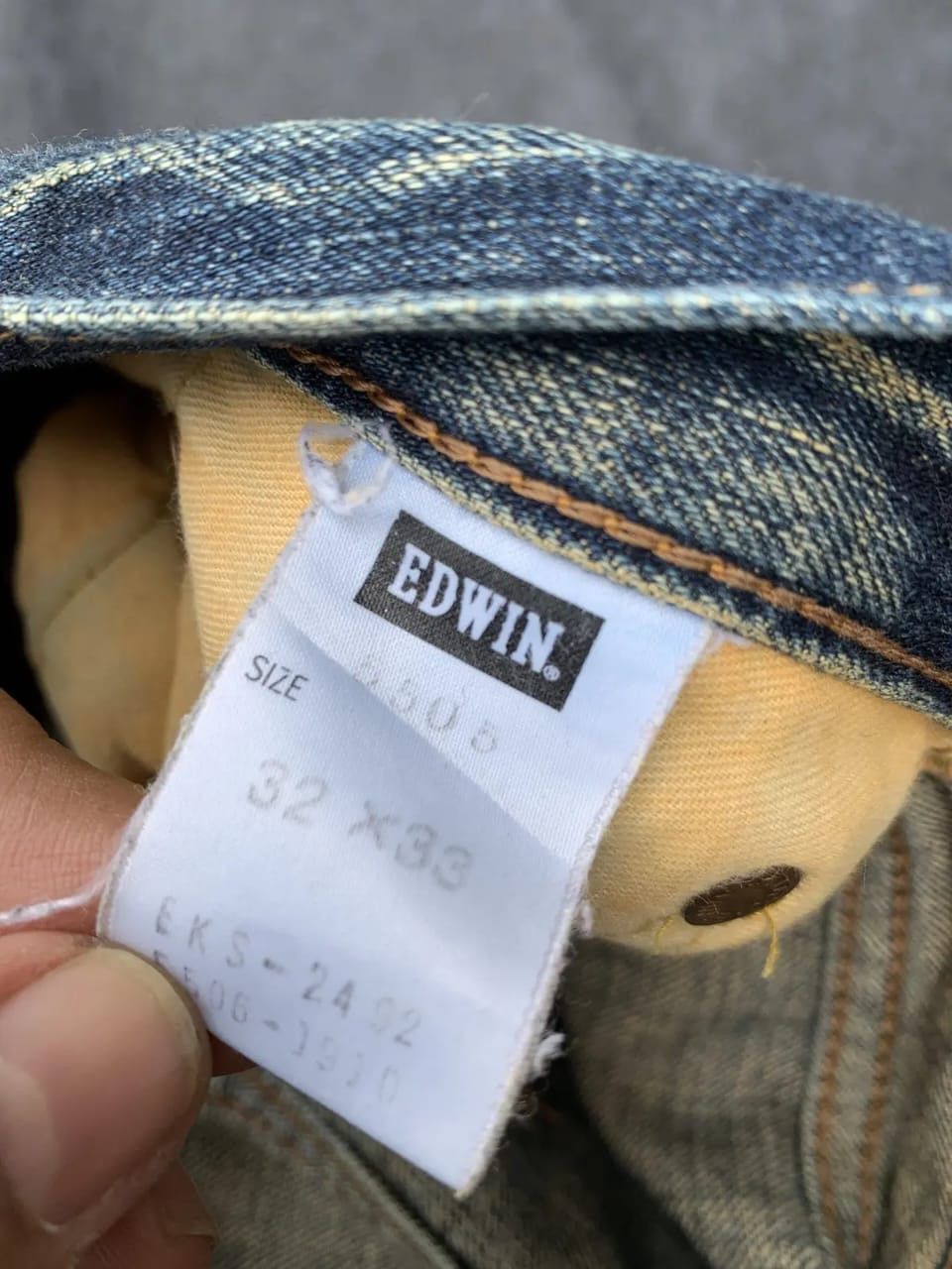 Edwin Vintage Edwin 505zx selvedge fucking faded jeans. Size US 32 / EU 48 - 3 Thumbnail