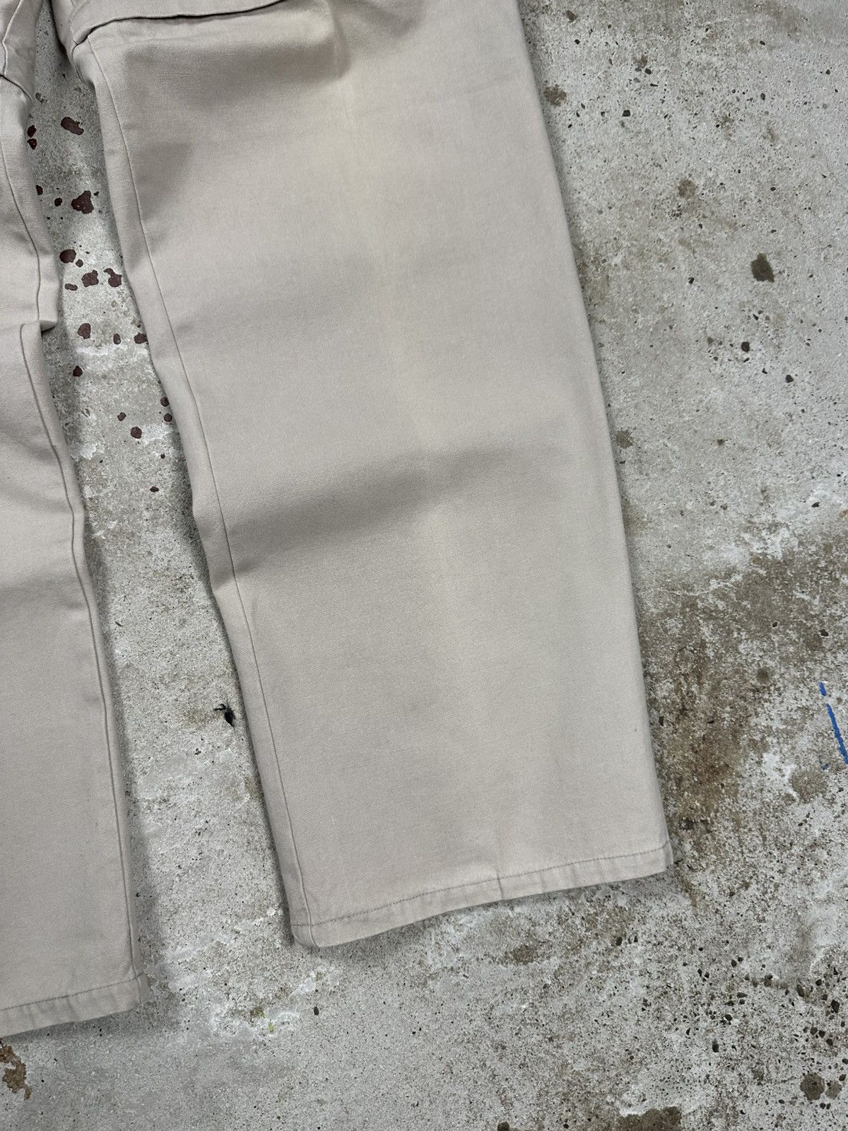 Dickies Vintage 90s Dickies Beige Baggy Cargo Pants 2 in 1 Shorts Size US 34 / EU 50 - 4 Thumbnail