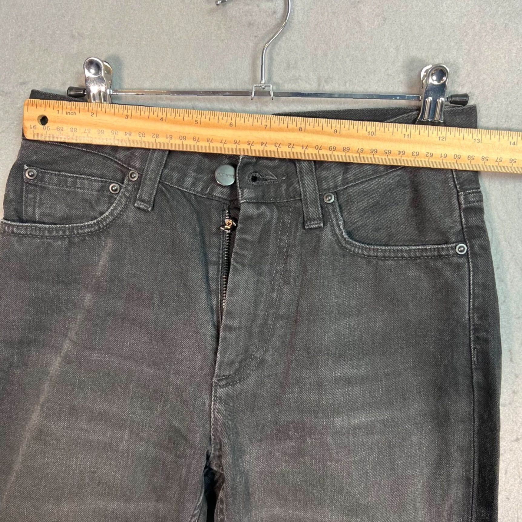 Carhartt Wip Carhartt WIP Page Carrot Ankle Pants Womens Size 25 Black Denim Jeans Size 42" / US 20 - 5 Thumbnail
