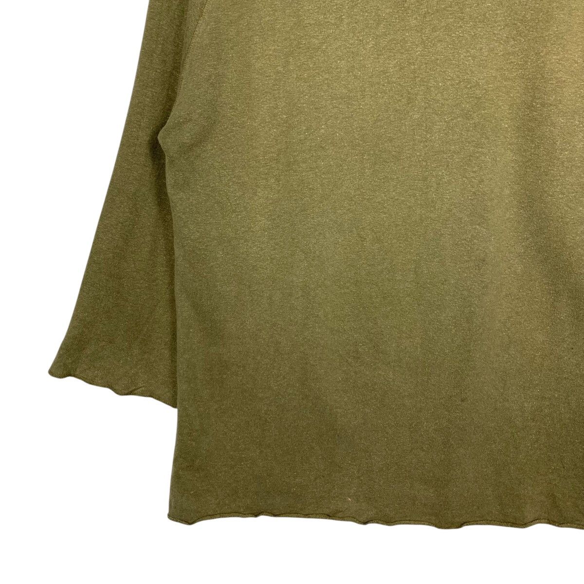 Beams Plus BEAMS Made in Usa Hemp Cotton Olive Green Sweater #1780-C79 Size US L / EU 52-54 / 3 - 3 Thumbnail