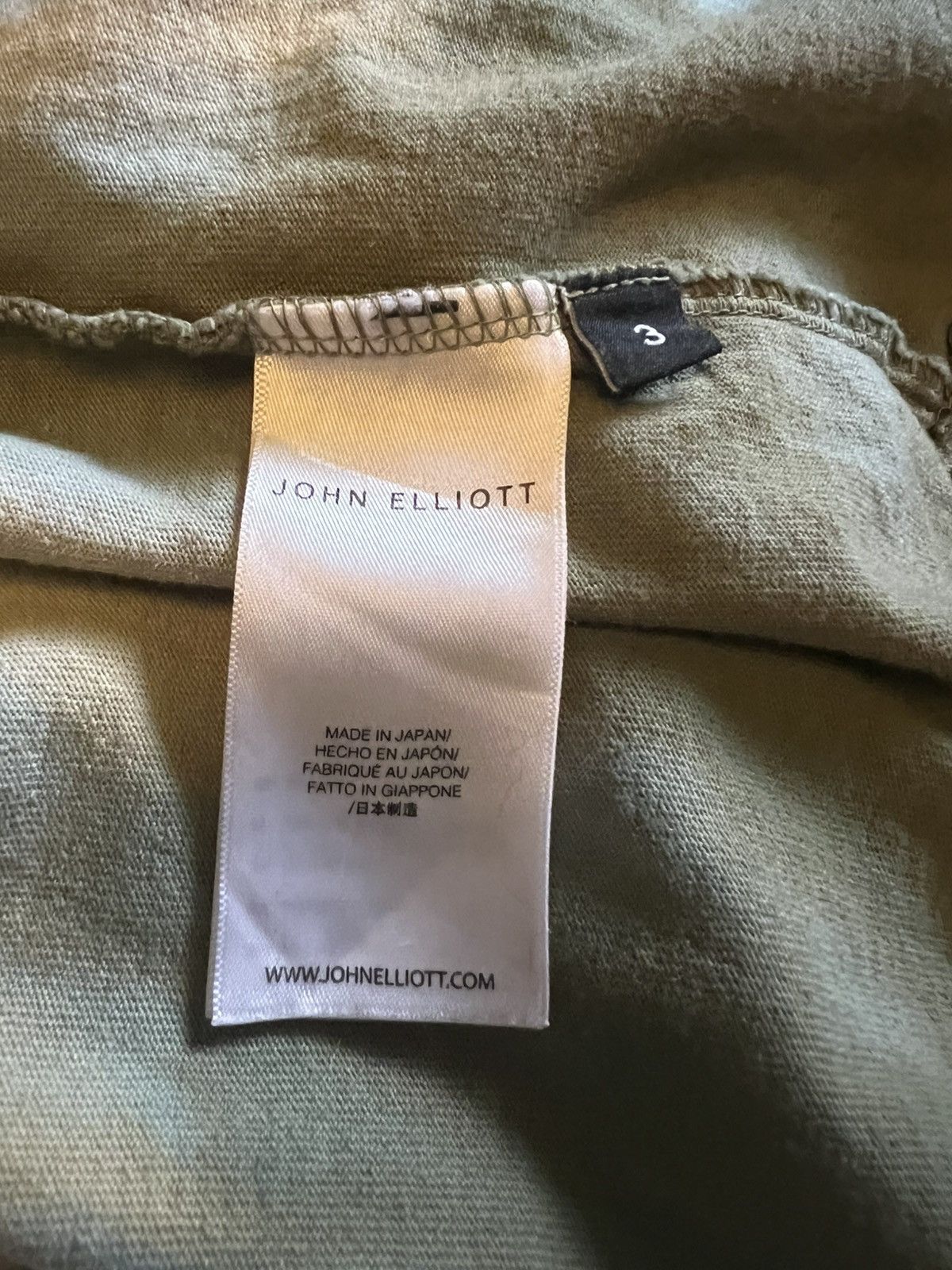 John Elliott John Elliott Tie-Dye University T-Shirt Size US L / EU 52-54 / 3 - 6 Thumbnail