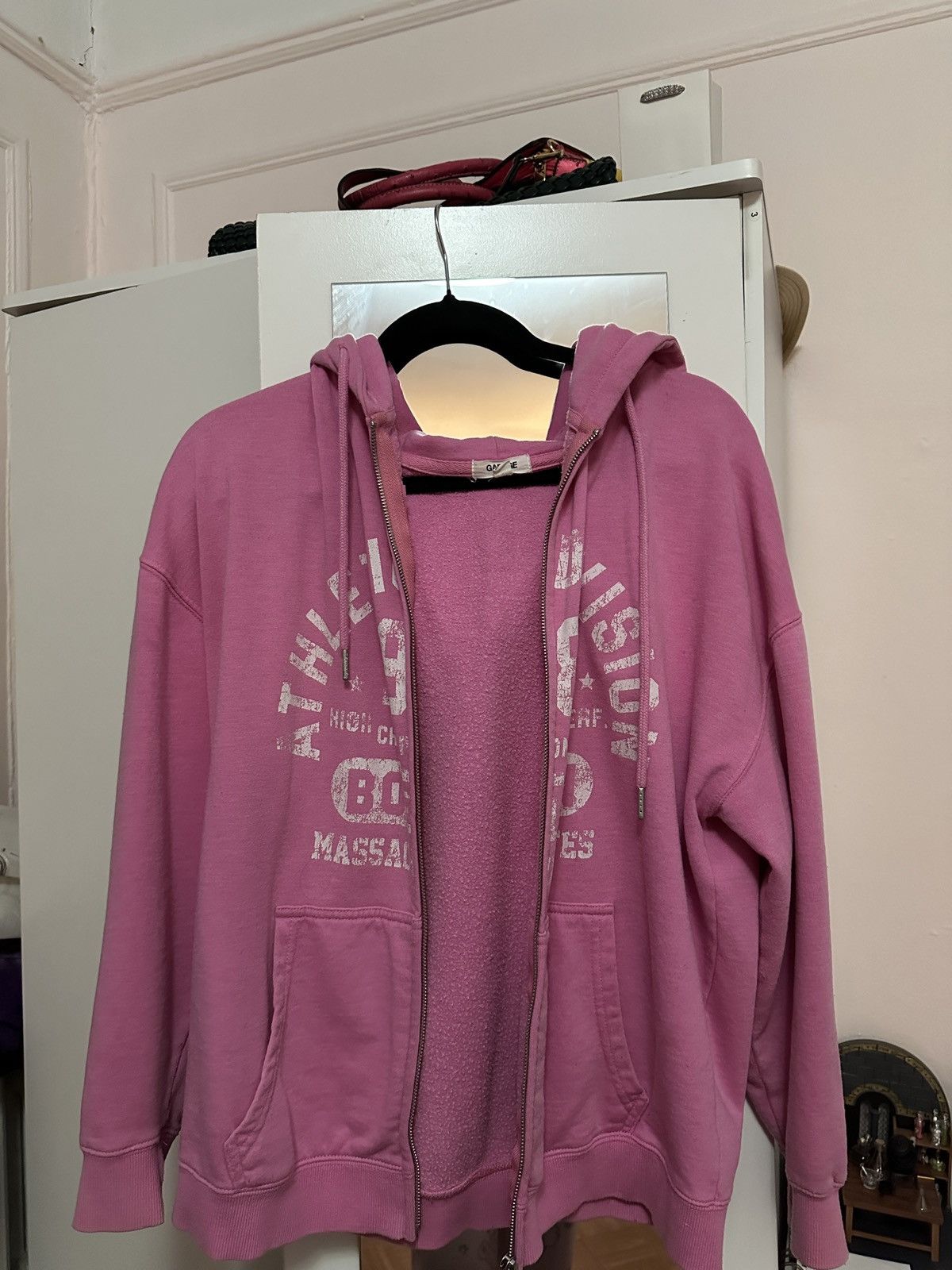 Garage Pink and White oversized cute Garage hoodie Size S / US 4 / IT 40 - 3 Thumbnail