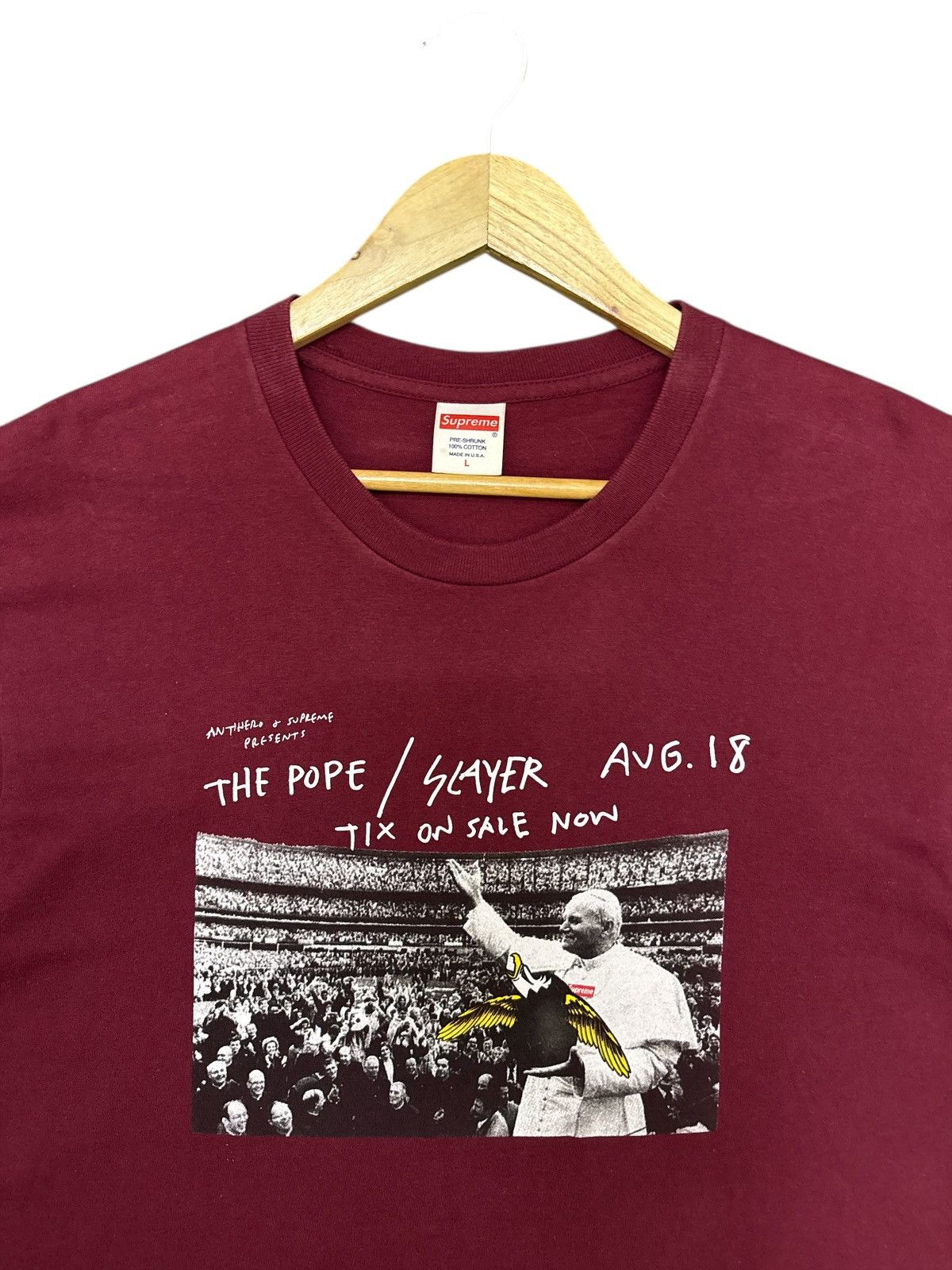 Antihero × Supreme Supreme Antihero The pope | Grailed